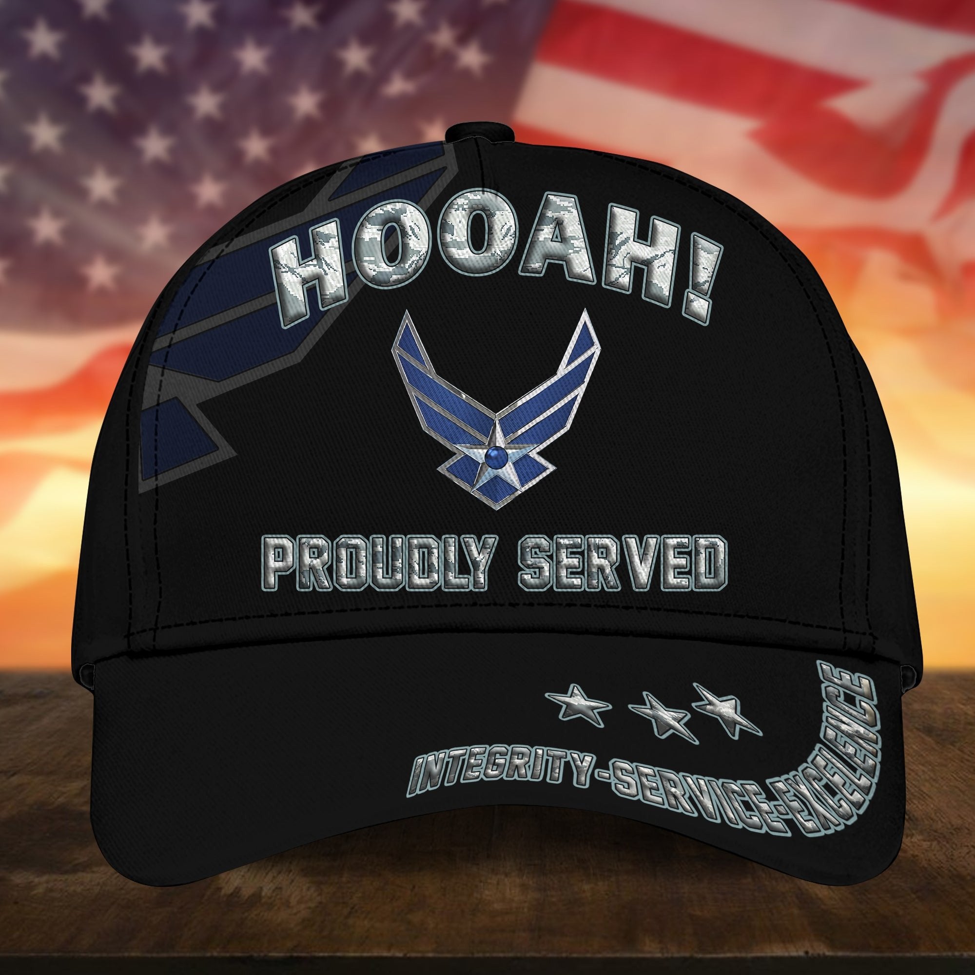 Premium HOOAH! US Veteran Cap APVC040101