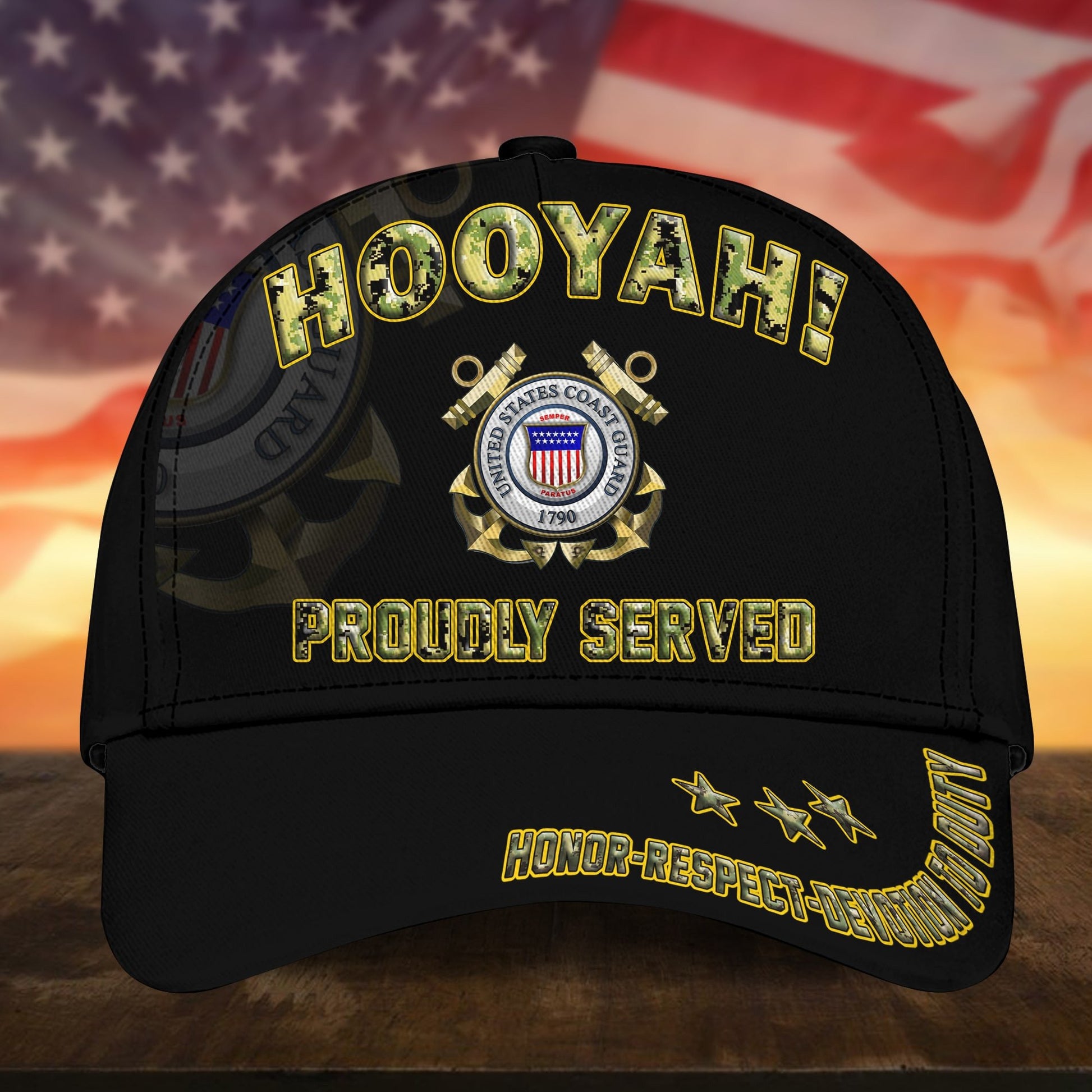 Premium HOOAH! US Veteran Cap APVC040101