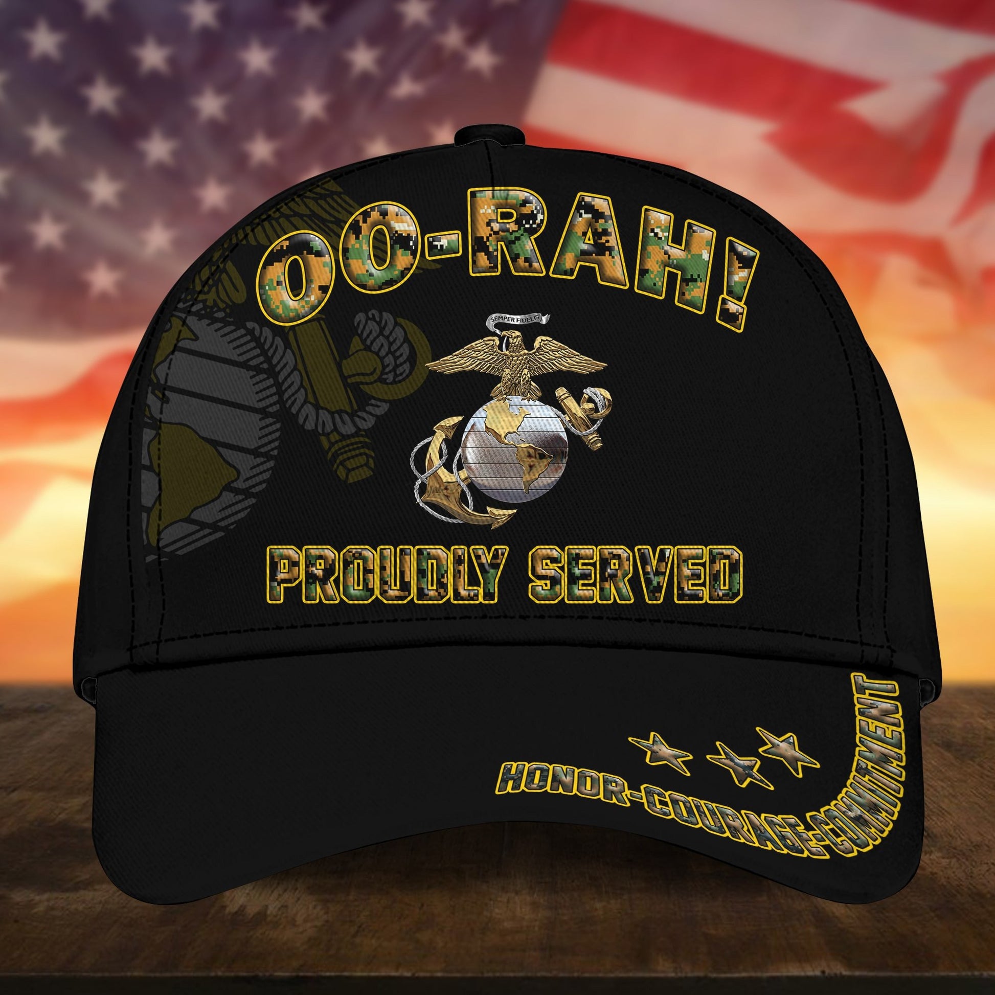 Premium HOOAH! US Veteran Cap APVC040101