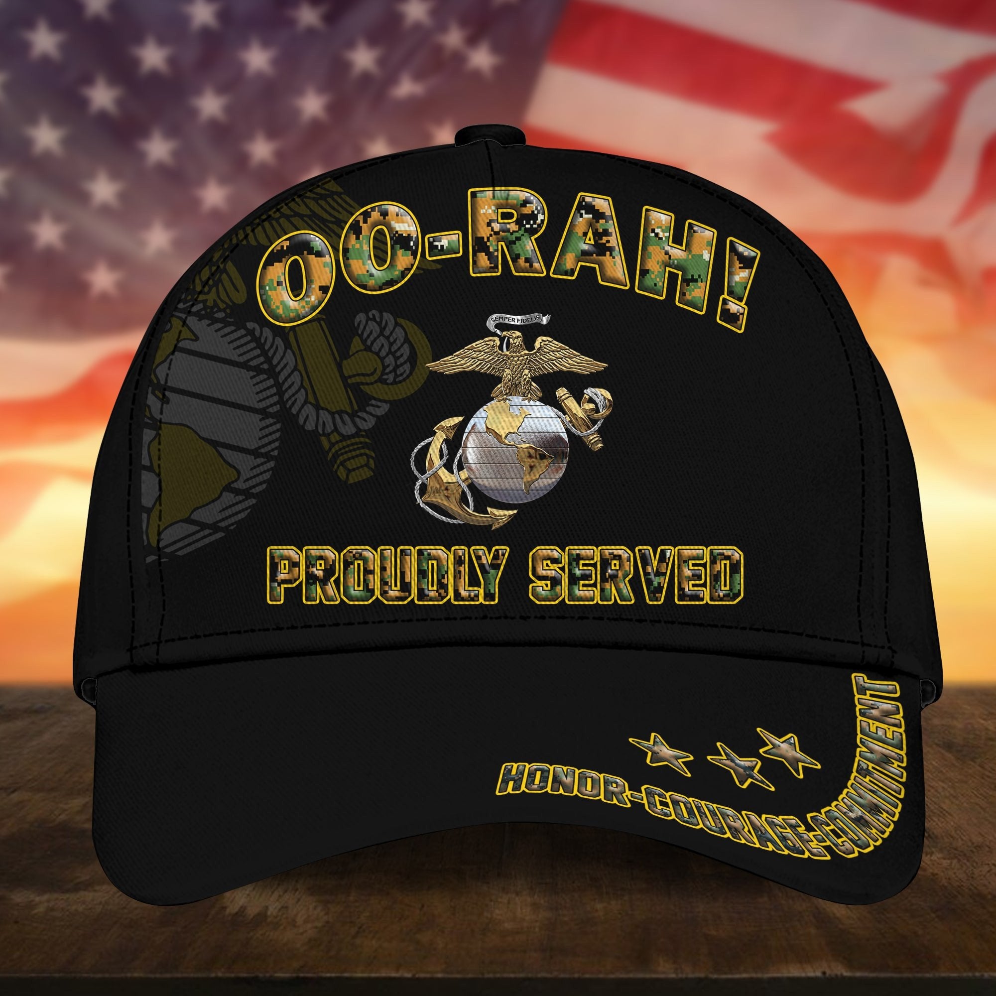 Premium HOOAH! US Veteran Cap APVC040101