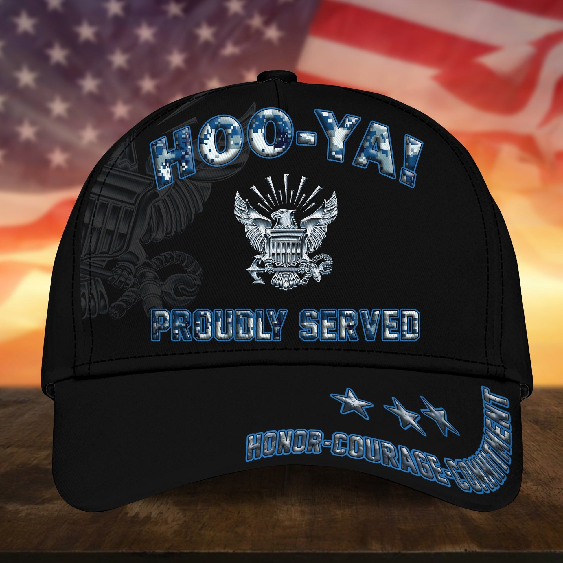 Premium HOOAH! US Veteran Cap APVC040101