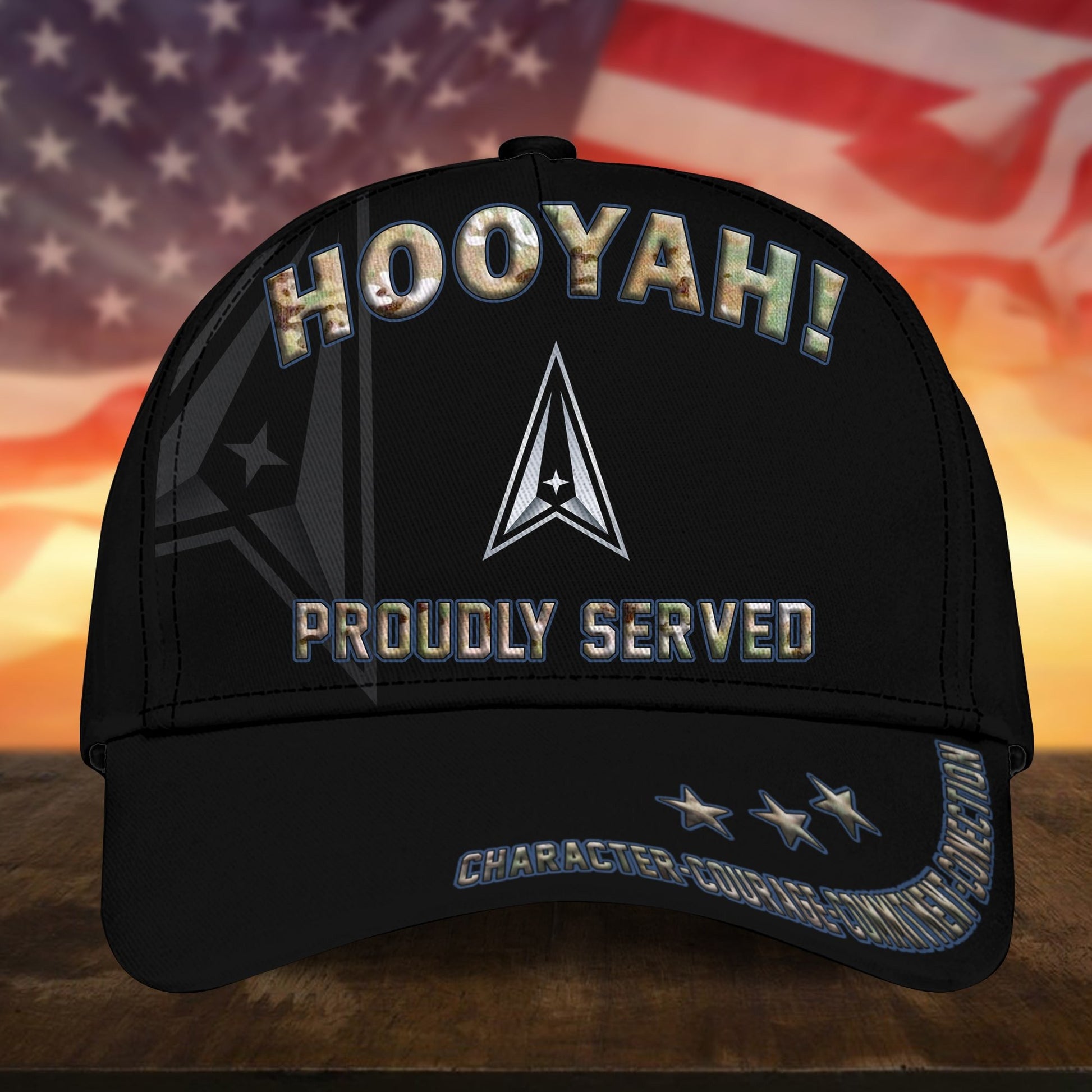 Premium HOOAH! US Veteran Cap APVC040101