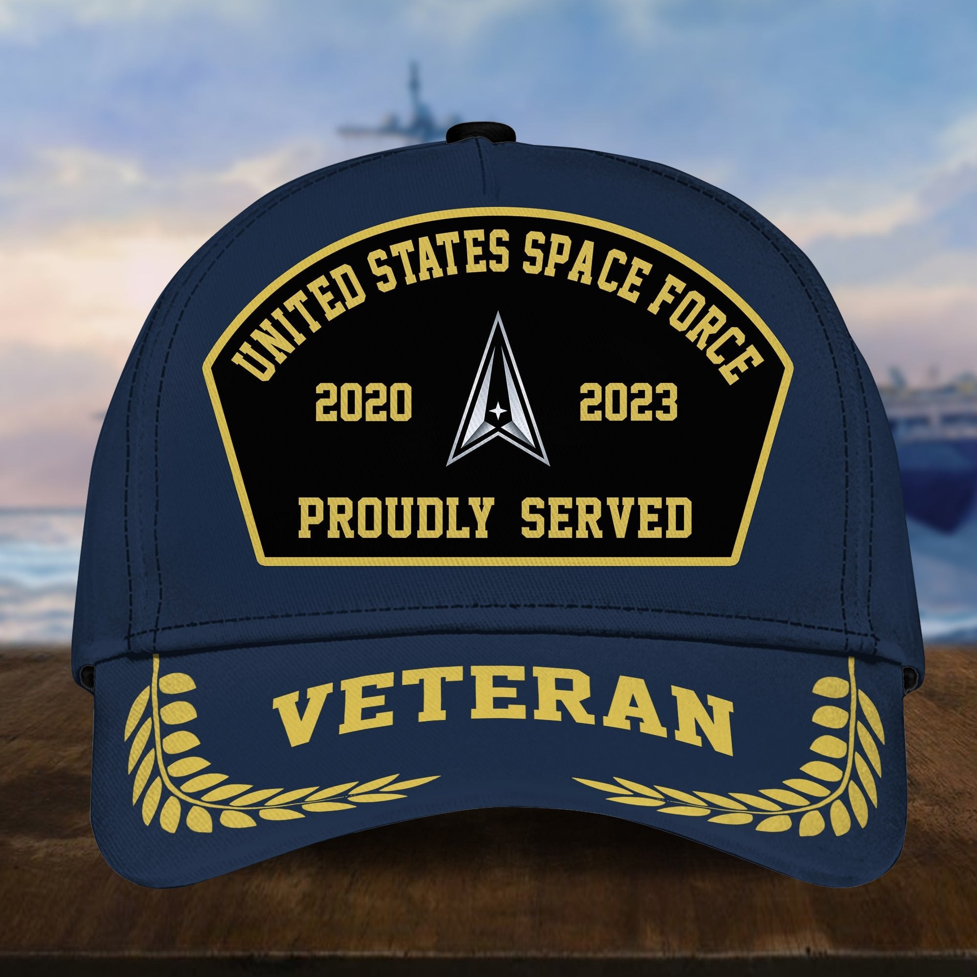 Premium Personalized Proudly Served US Veterans Cap APVC160201