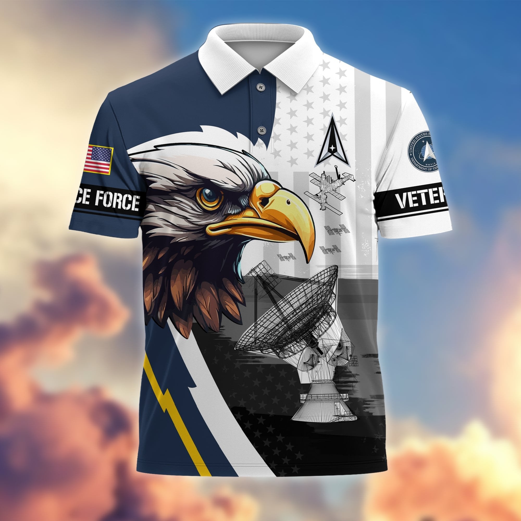 Premium Honoring All Who Served US Veterans Polo Shirt APVC220202