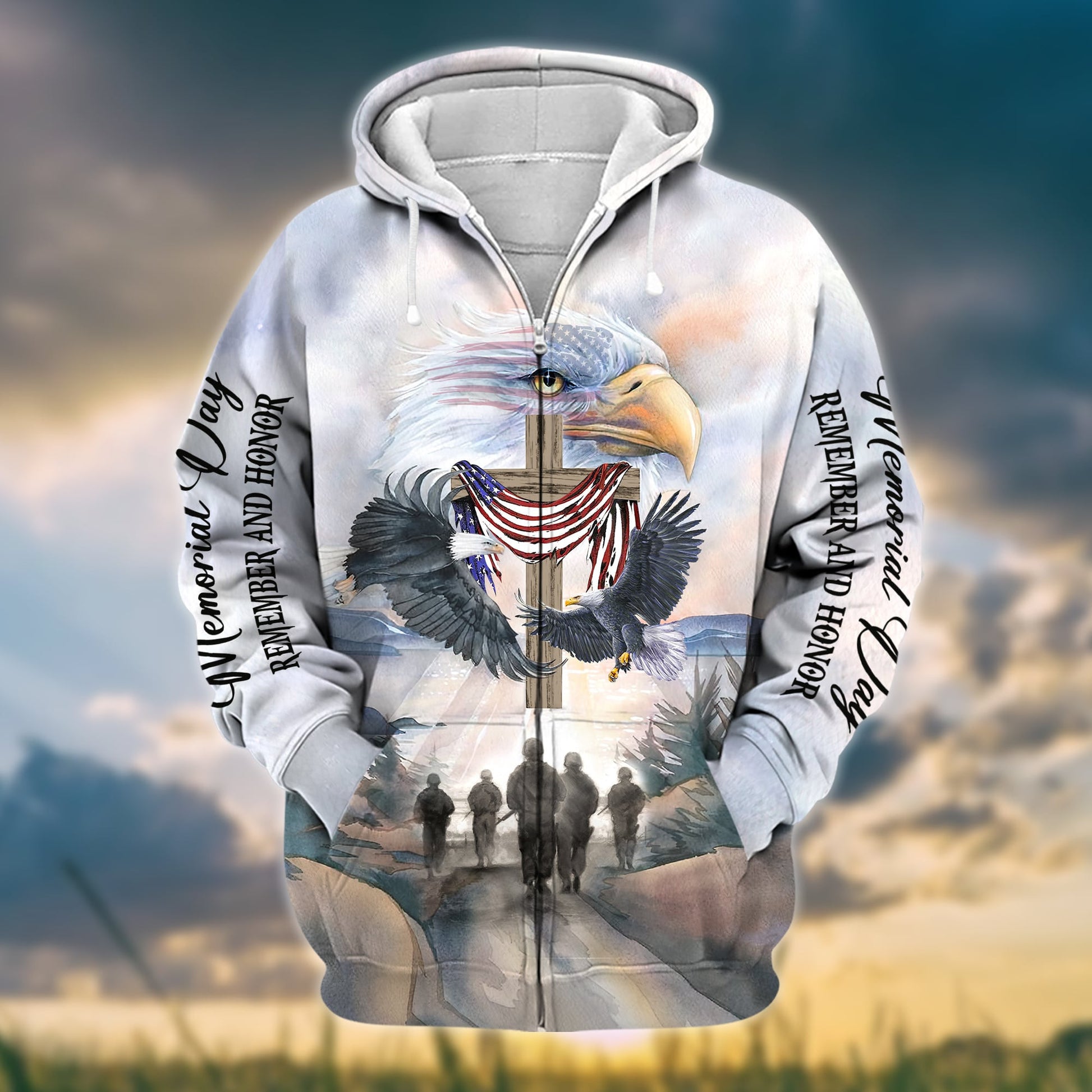 Premium Memorial Day Remember And Honor US Veterans Collection APVC210301