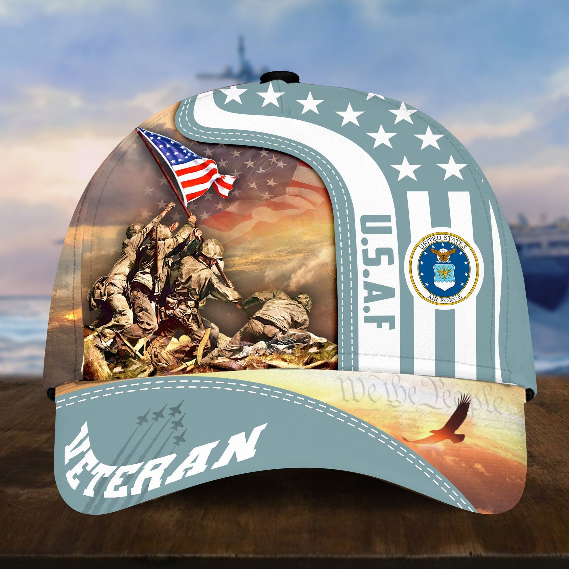 Premium Honoring All Who Served US Veterans Cap APVC280301
