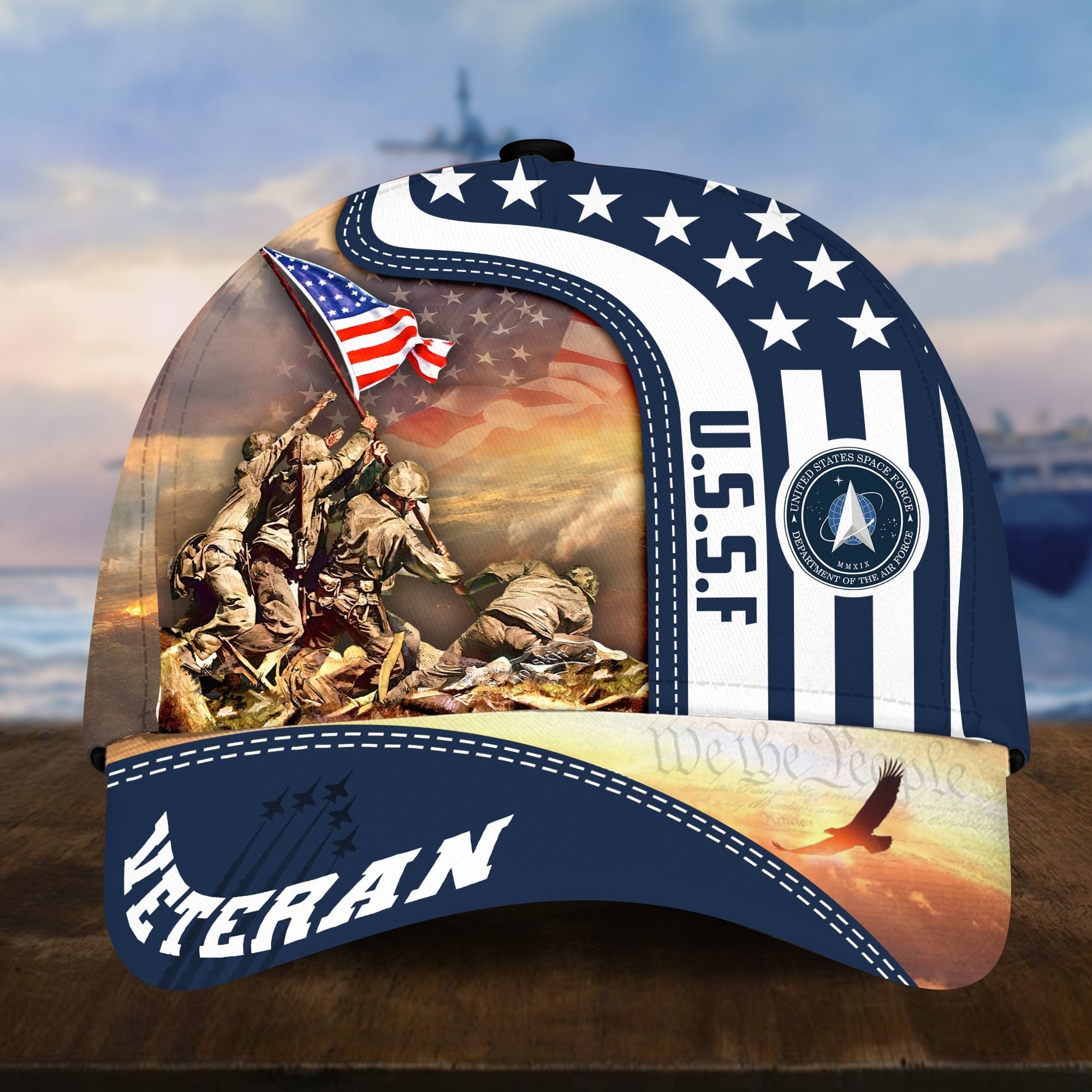 Premium Honoring All Who Served US Veterans Cap APVC280301