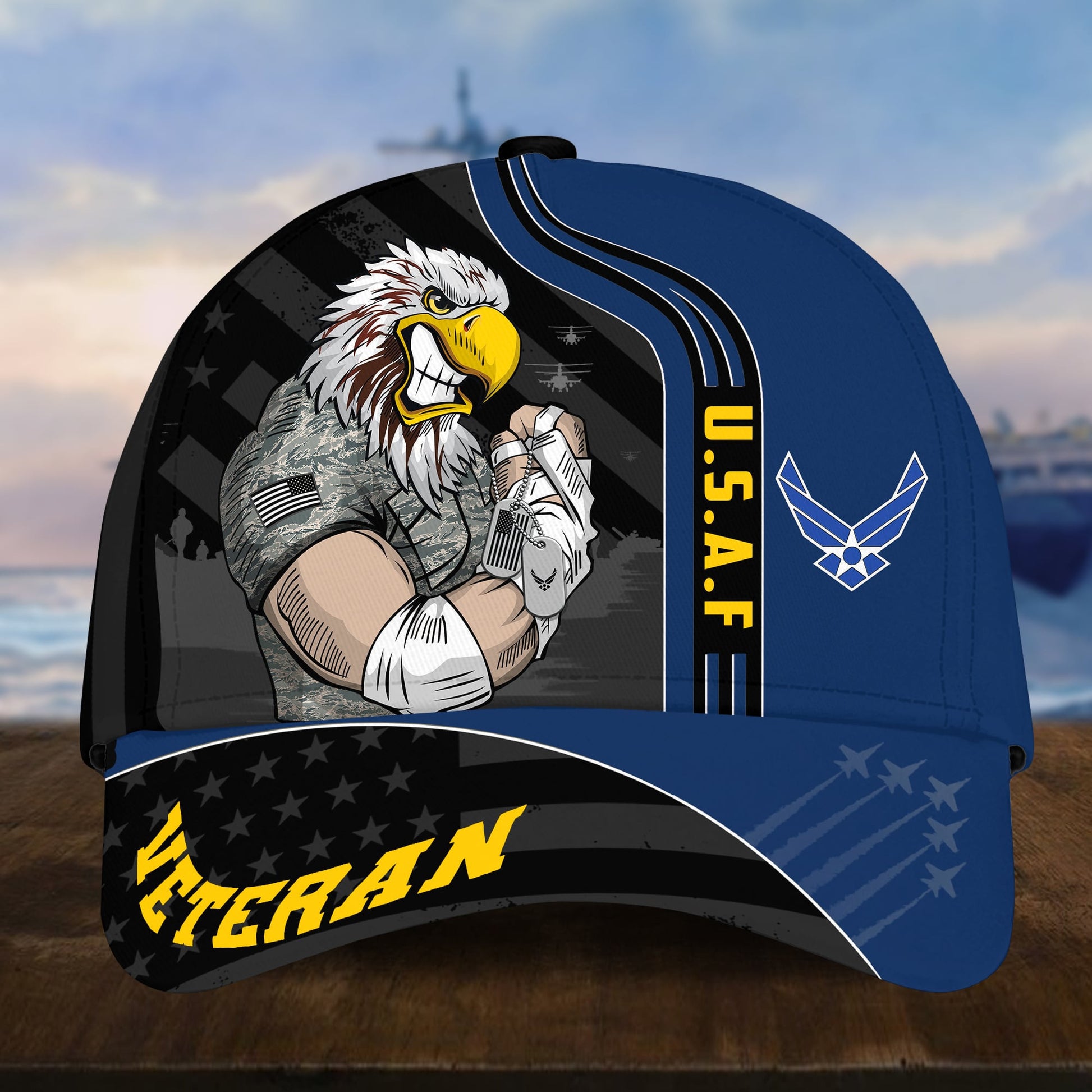 Premium Multiservice US Veterans Cap APVC280303