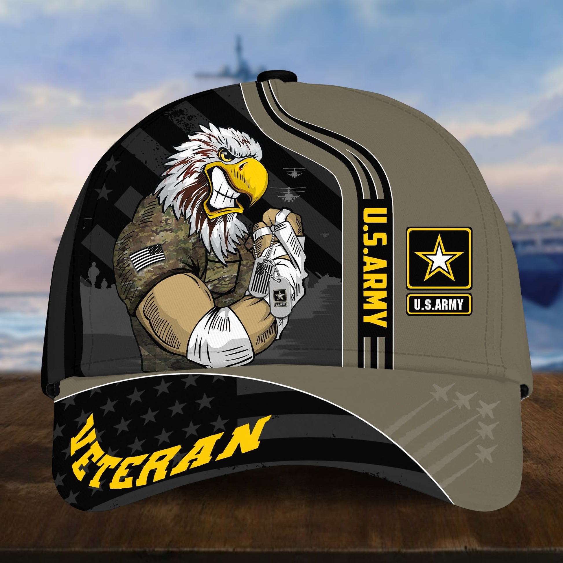 Premium Multiservice US Veterans Cap APVC280303
