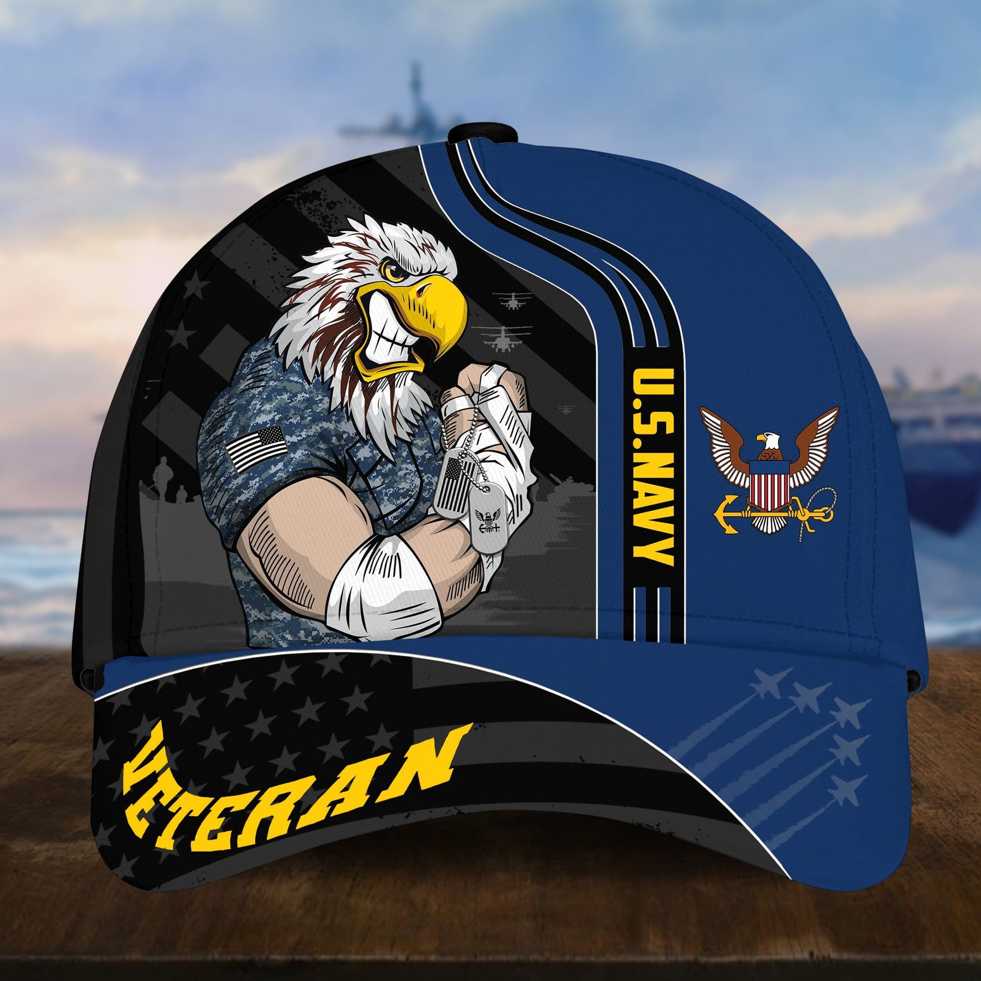 Premium Multiservice US Veterans Cap APVC280303