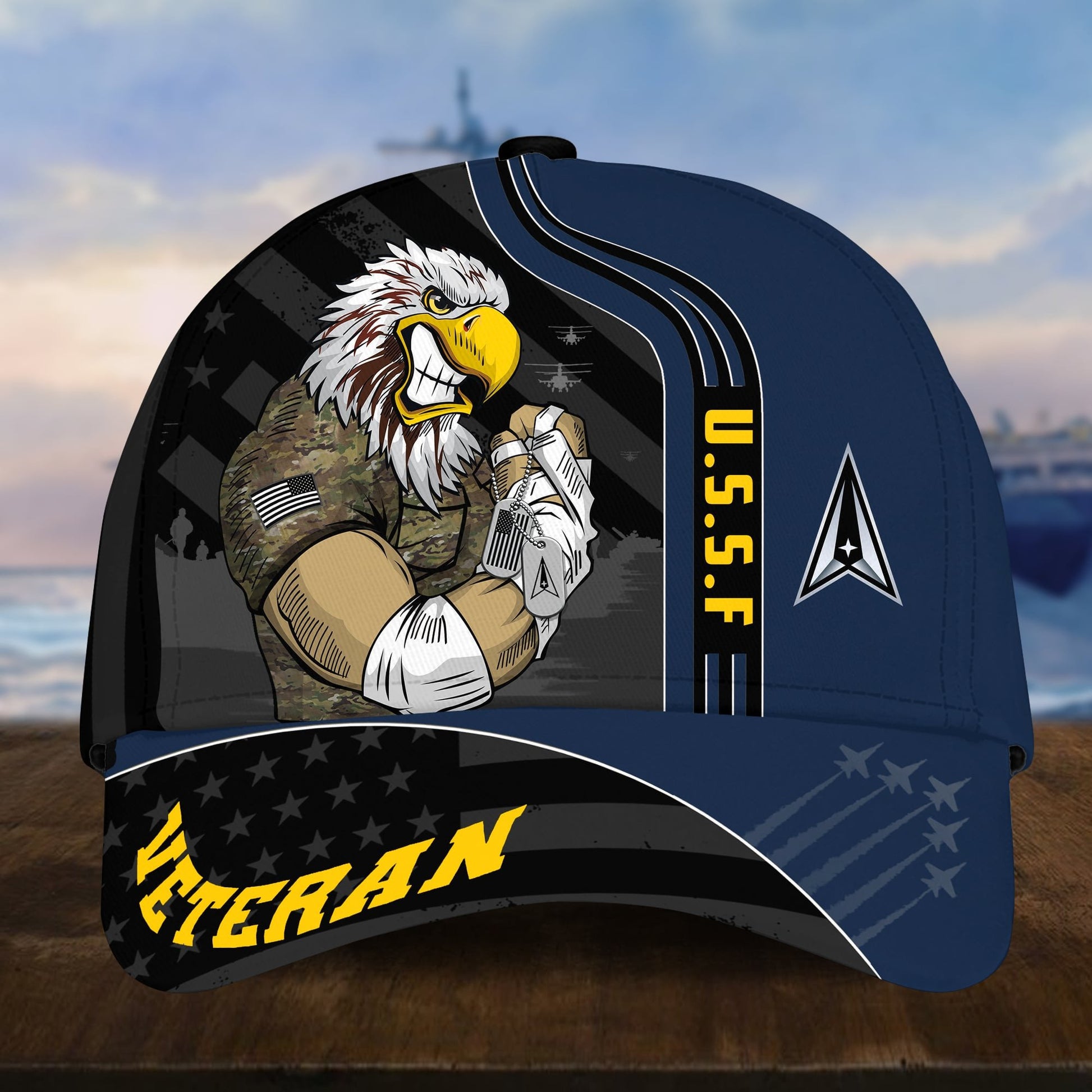 Premium Multiservice US Veterans Cap APVC280303