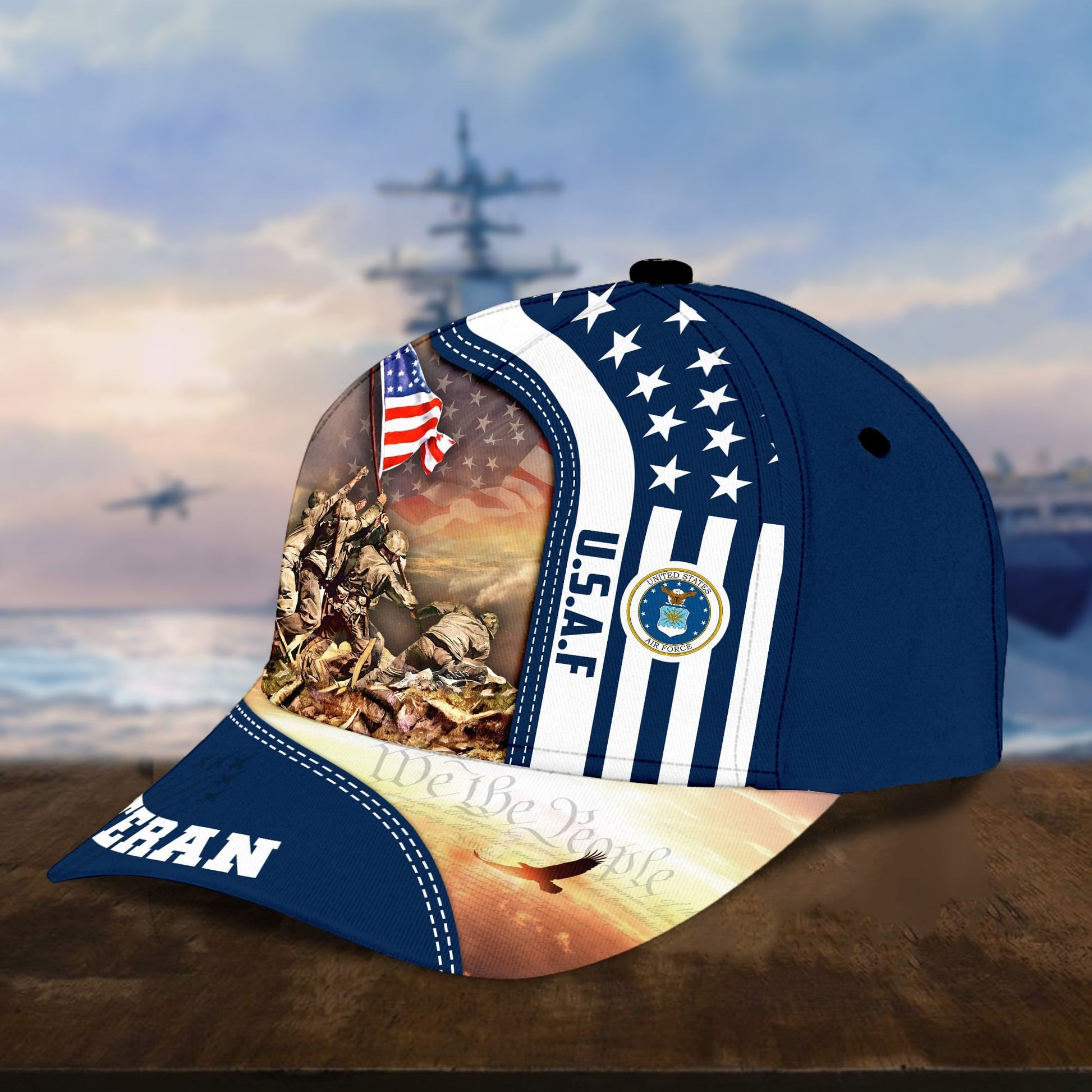 Premium Honoring All Who Served US Veterans Cap APVC280301