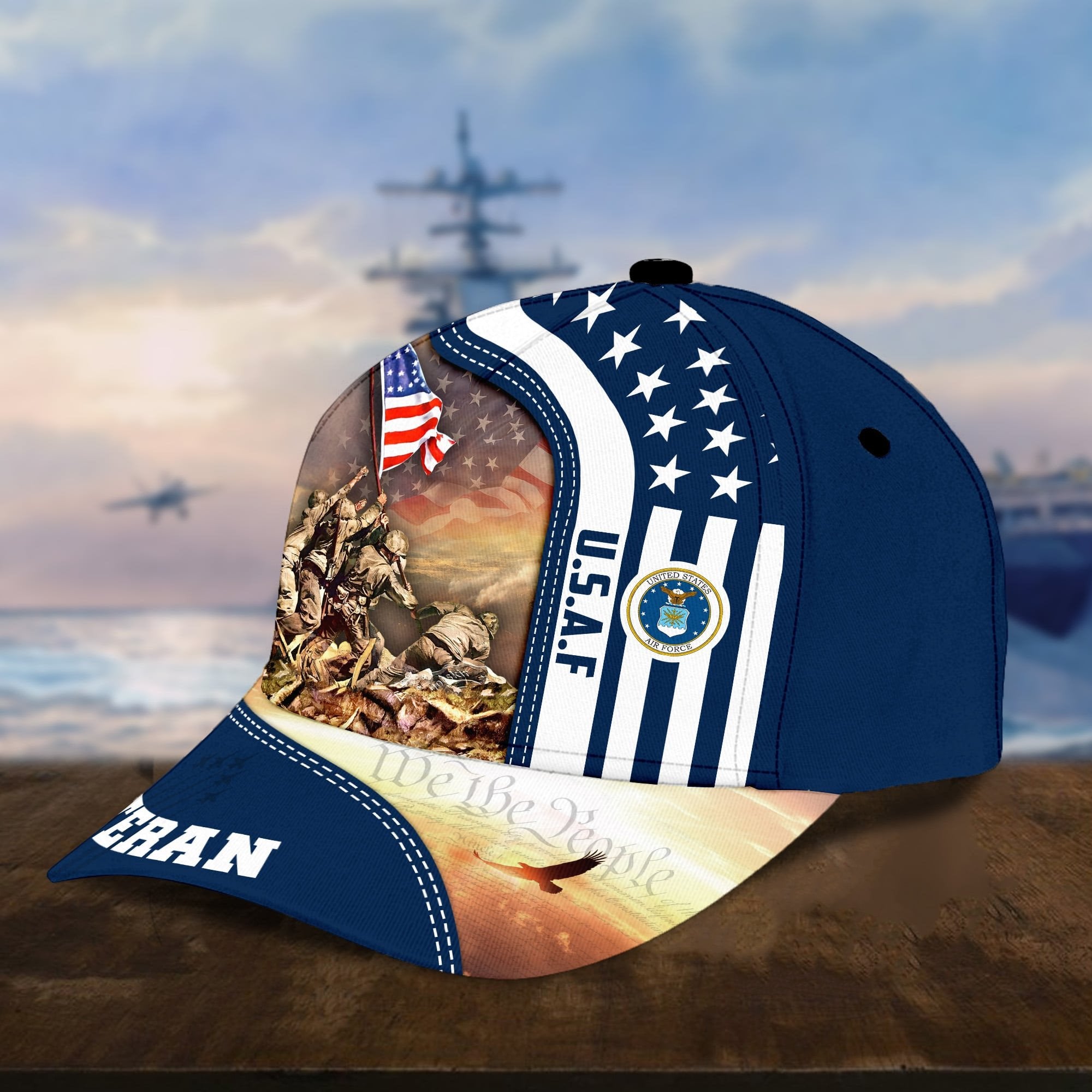 Premium Honoring All Who Served US Veterans Cap APVC280301