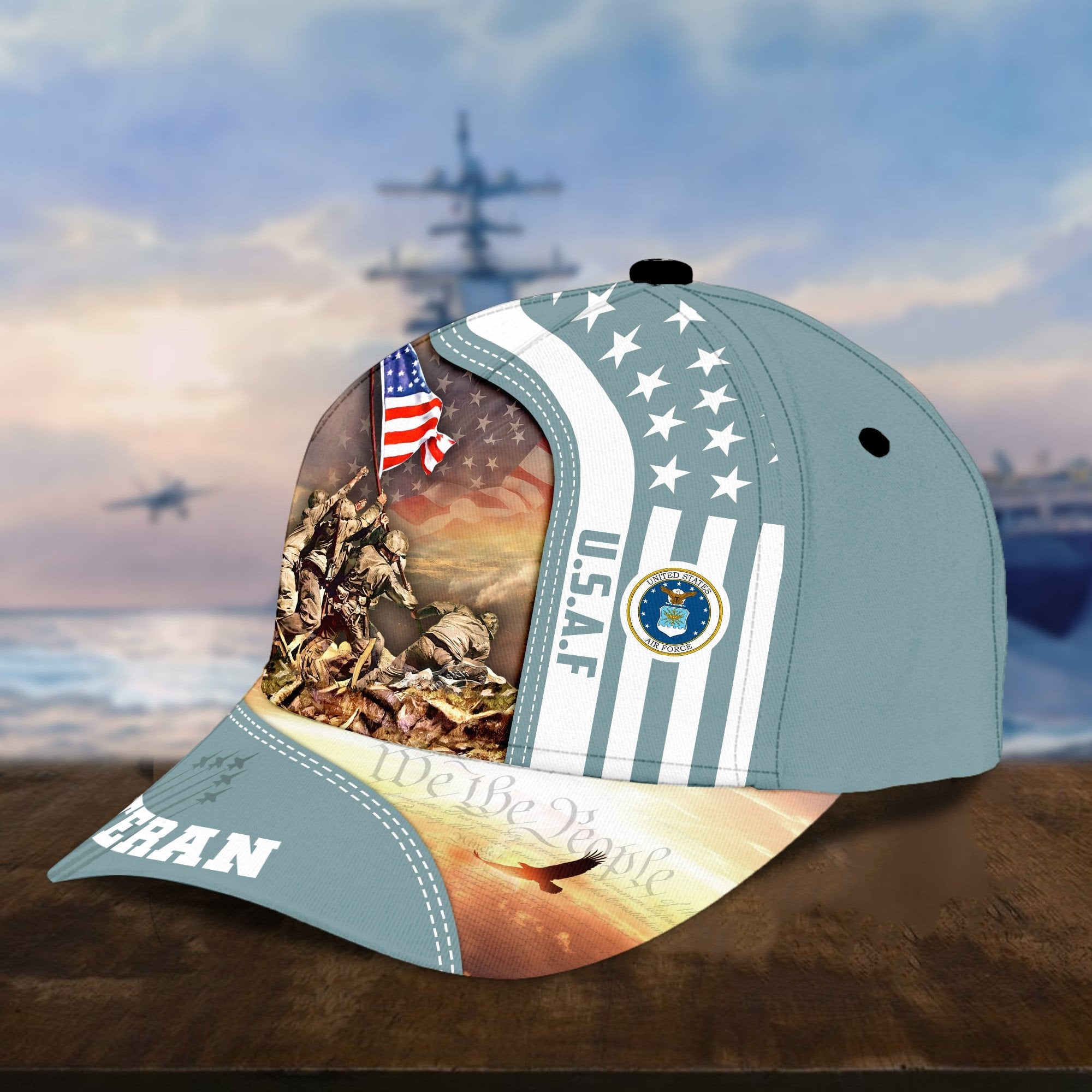Premium Honoring All Who Served US Veterans Cap APVC280301