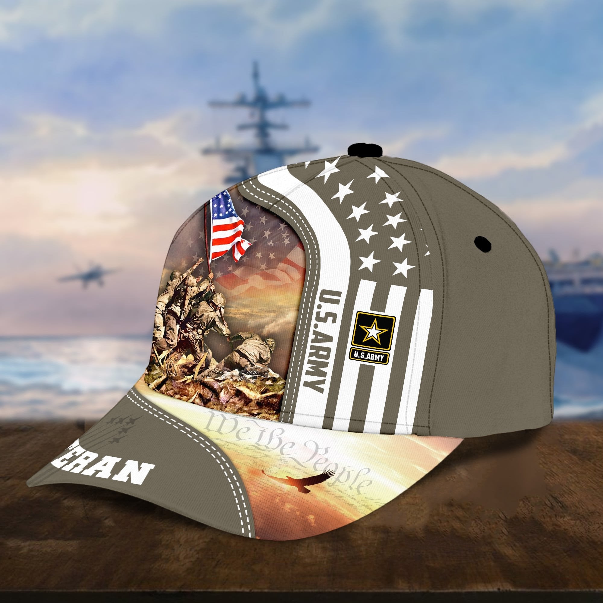 Premium Honoring All Who Served US Veterans Cap APVC280301