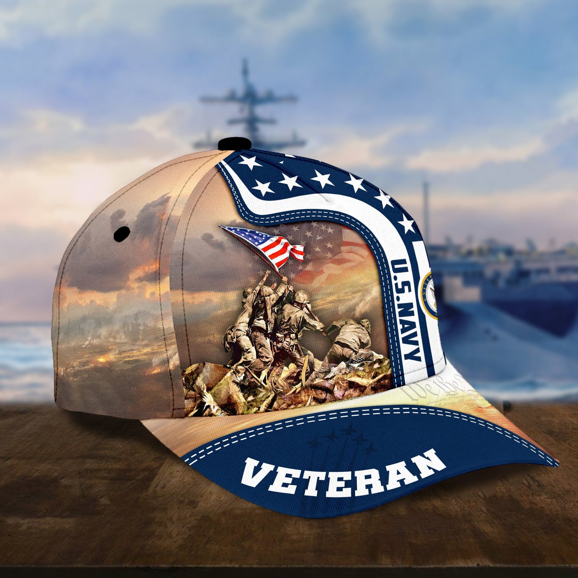 Premium Honoring All Who Served US Veterans Cap APVC280301