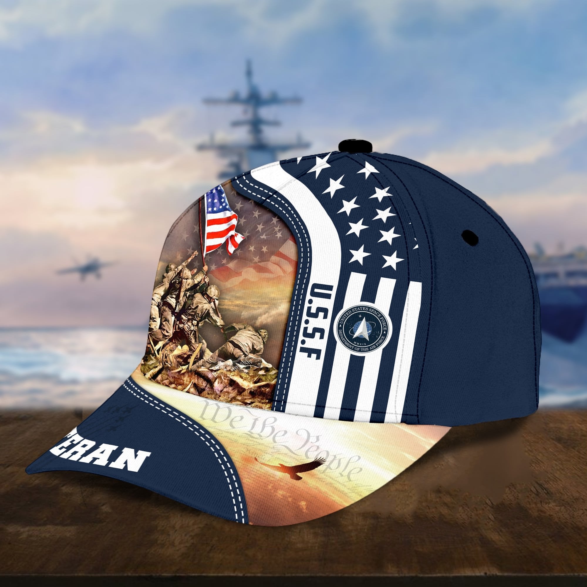 Premium Honoring All Who Served US Veterans Cap APVC280301