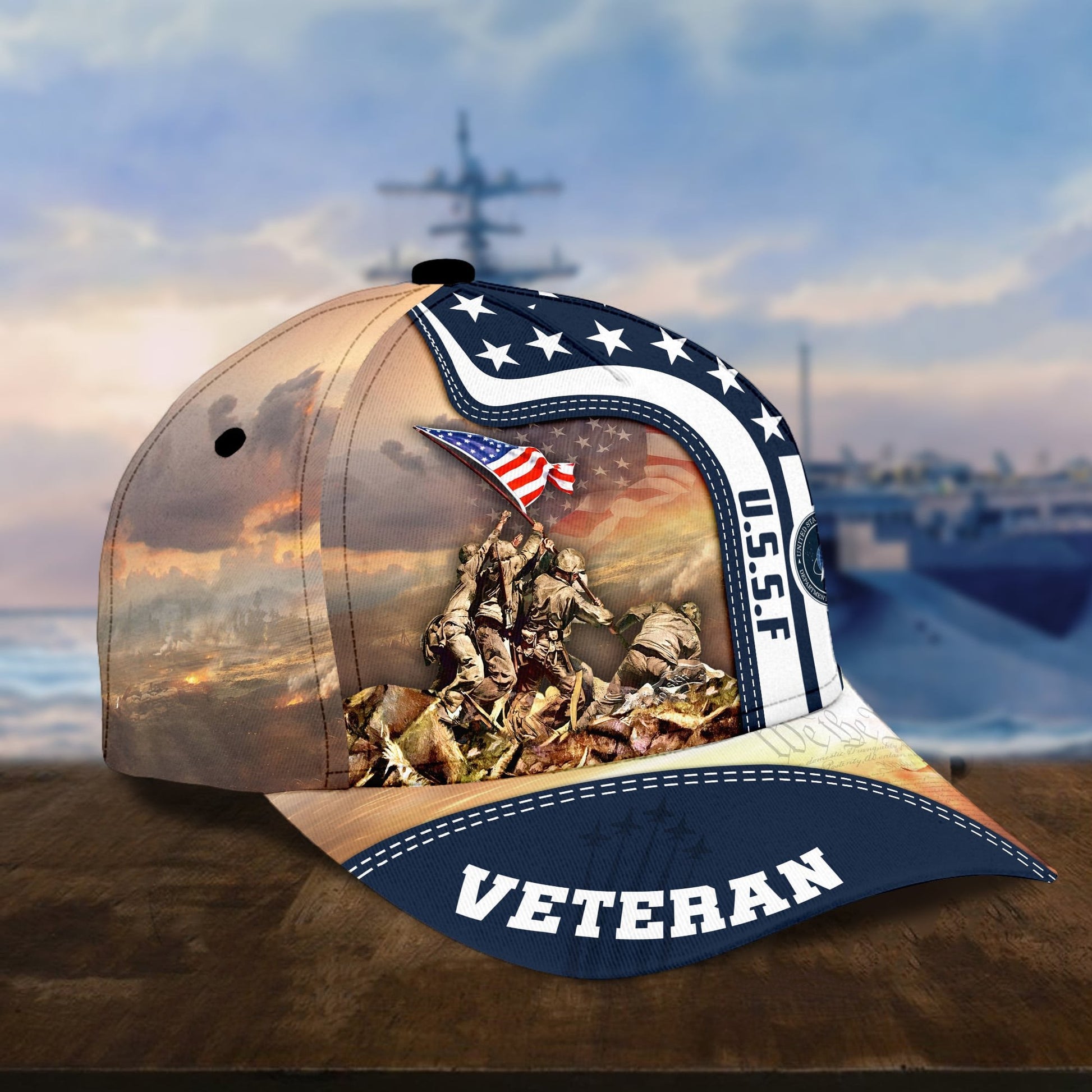 Premium Honoring All Who Served US Veterans Cap APVC280301