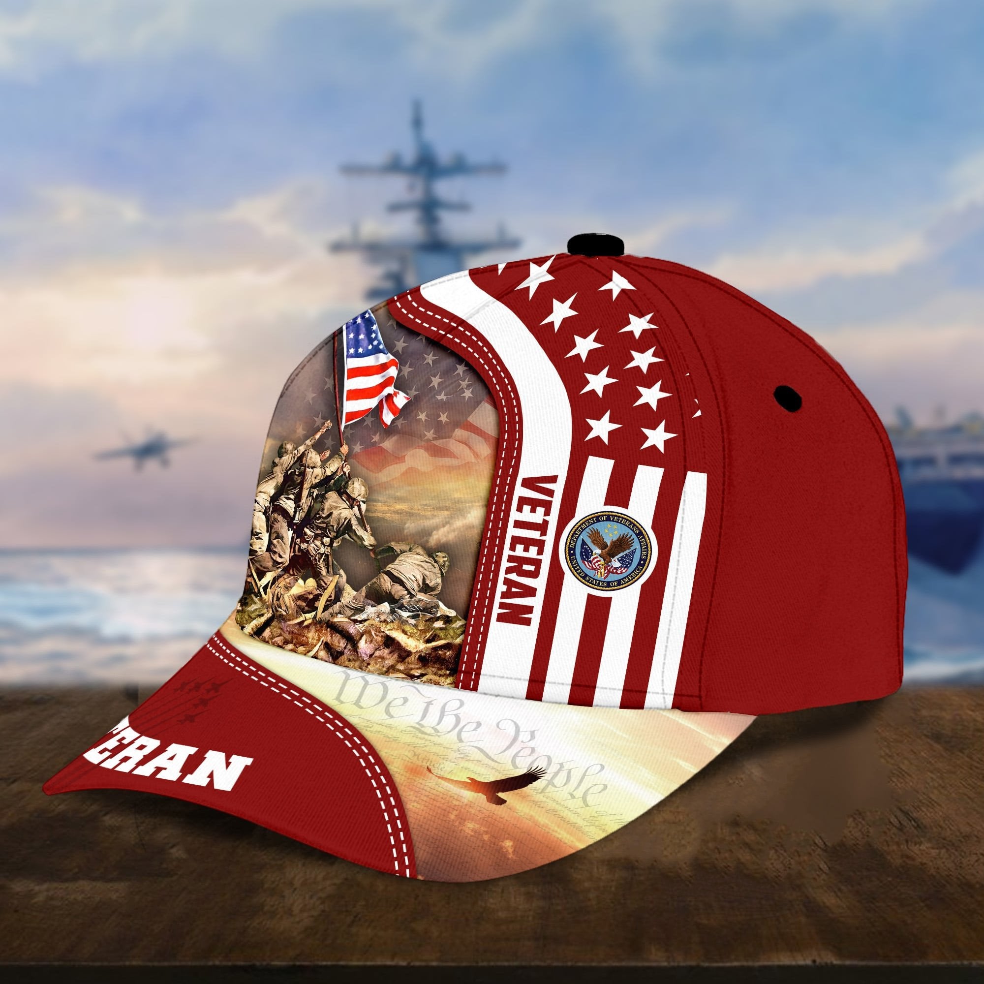 Premium Honoring All Who Served US Veterans Cap APVC280301