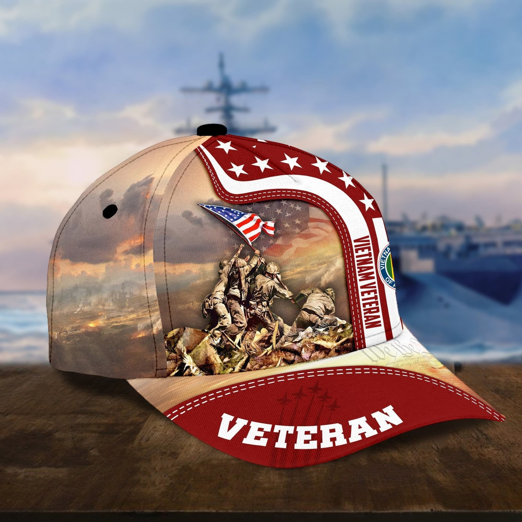 Premium Honoring All Who Served US Veterans Cap APVC280301