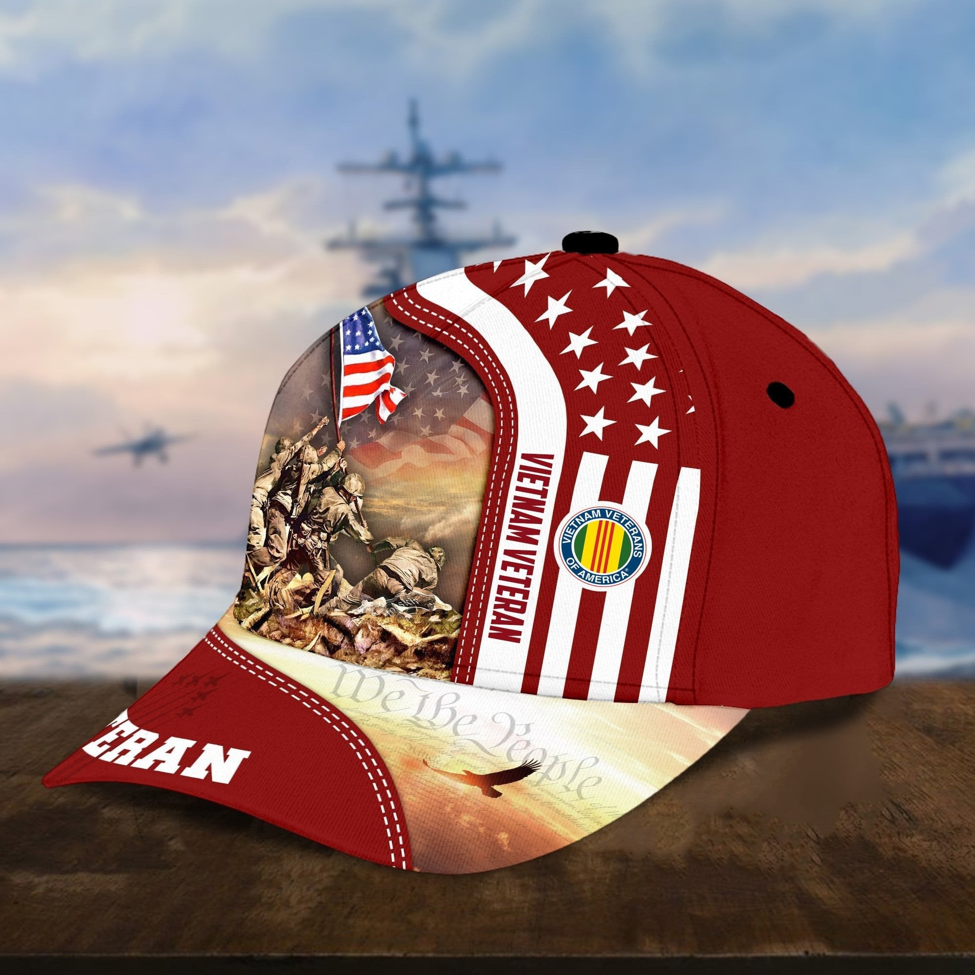 Premium Honoring All Who Served US Veterans Cap APVC280301