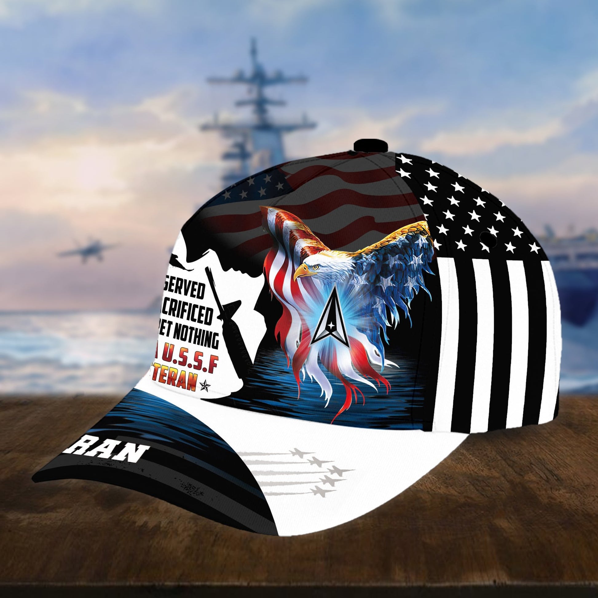 Premium I Served I Sacrificed I Regret Nothing I Am A US Veteran Cap APVC280302