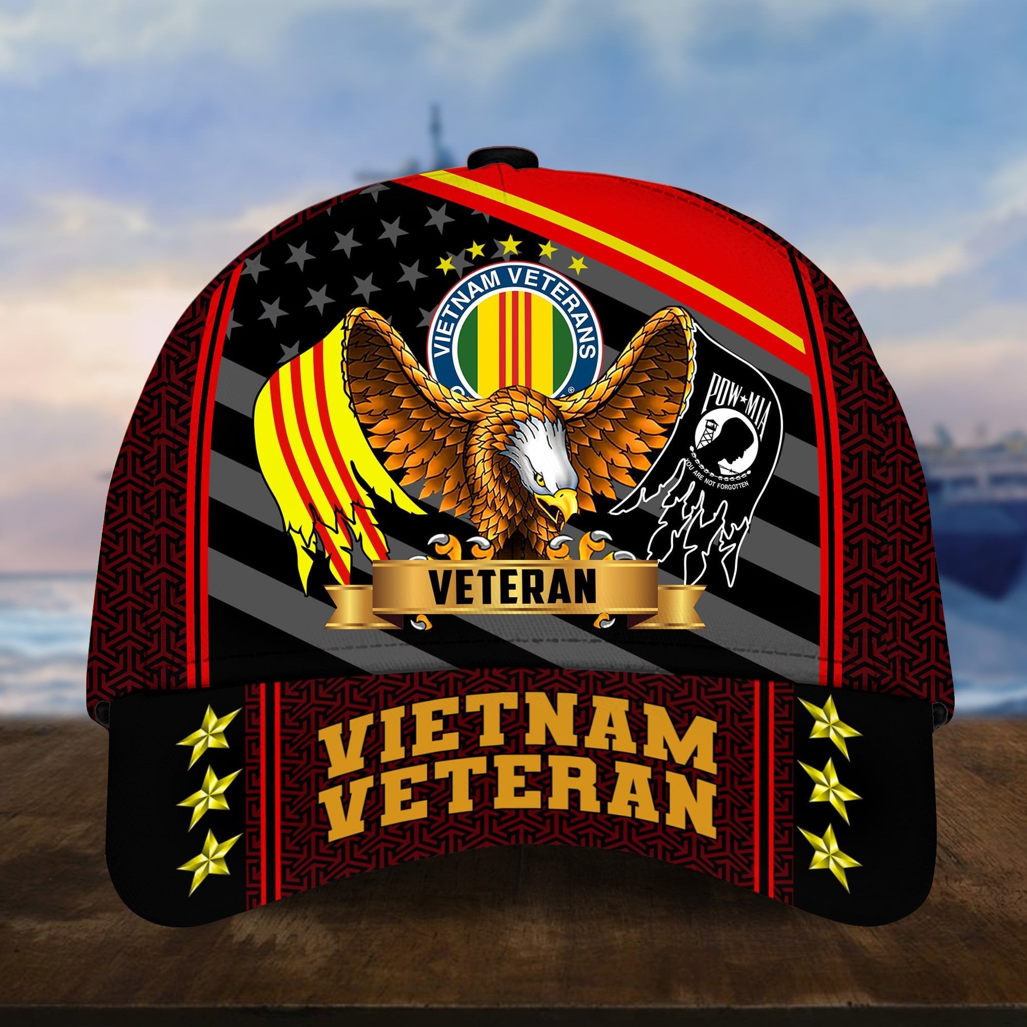 Premium Eagle US Veterans Cap APVC200703