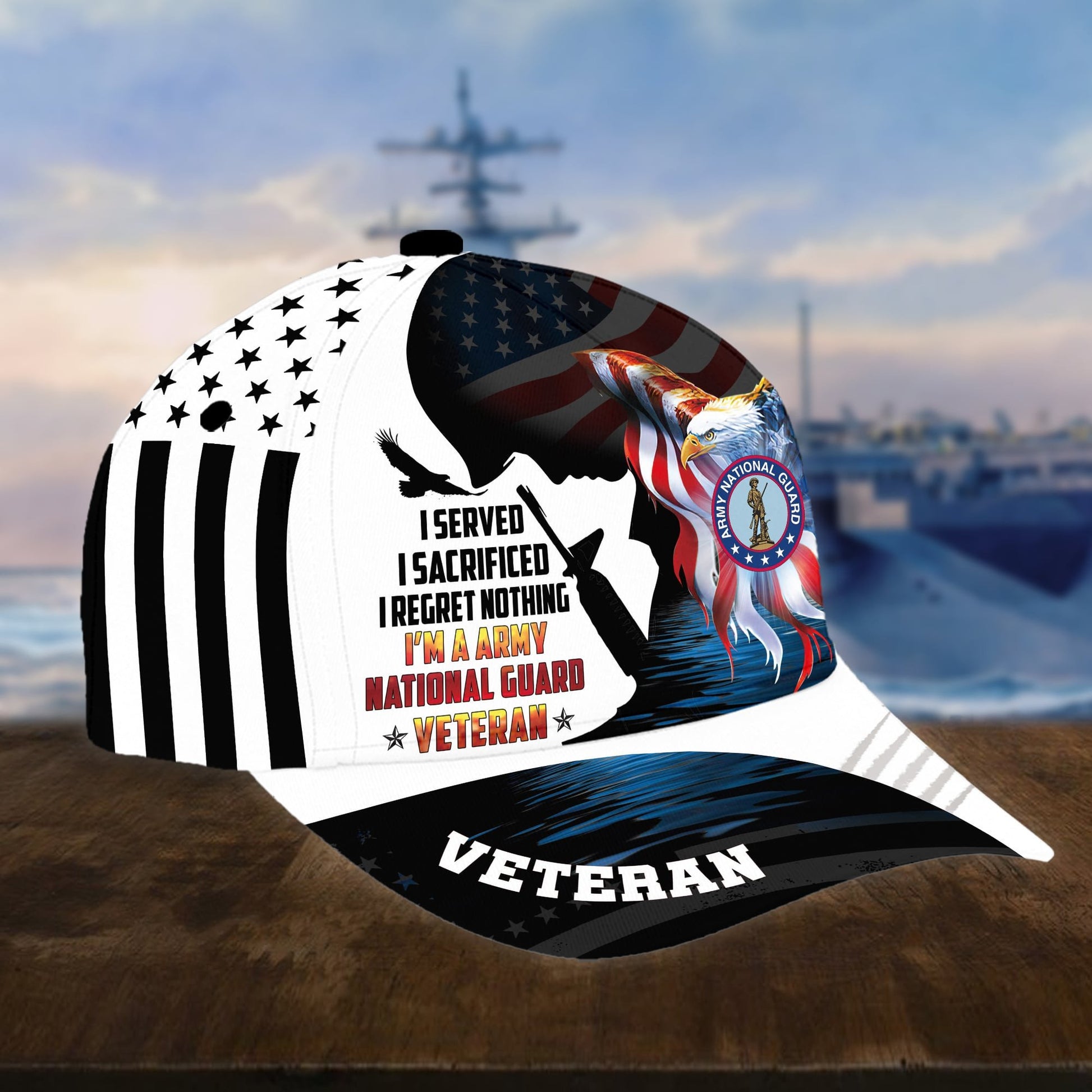 Premium I Served I Sacrificed I Regret Nothing I Am A US Veteran Cap APVC280302