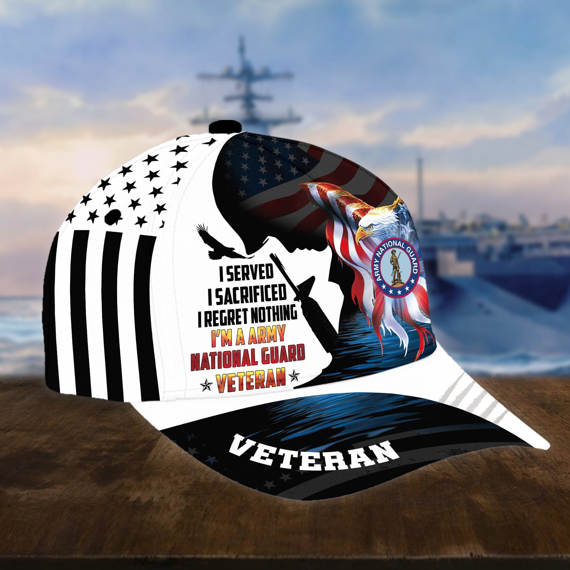 Premium I Served I Sacrificed I Regret Nothing I Am A US Veteran Cap APVC280302