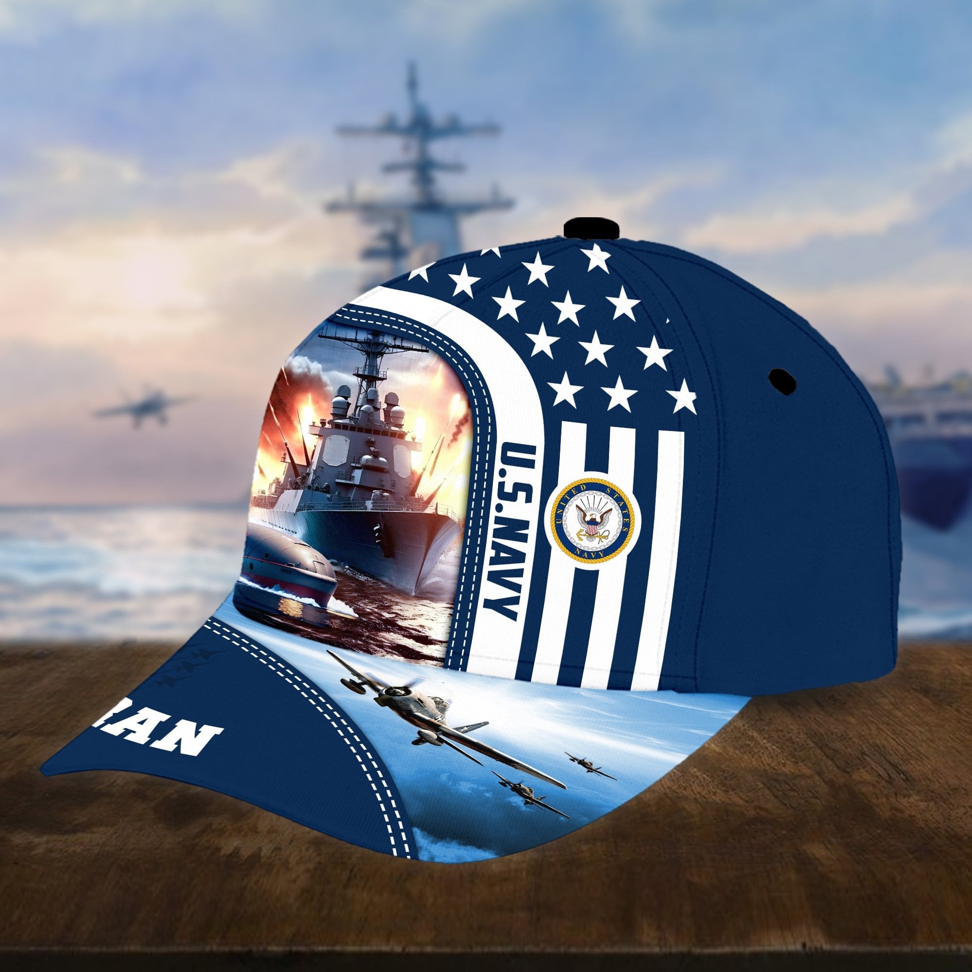 Premium Proudly Served US Veterans Cap APVC240401