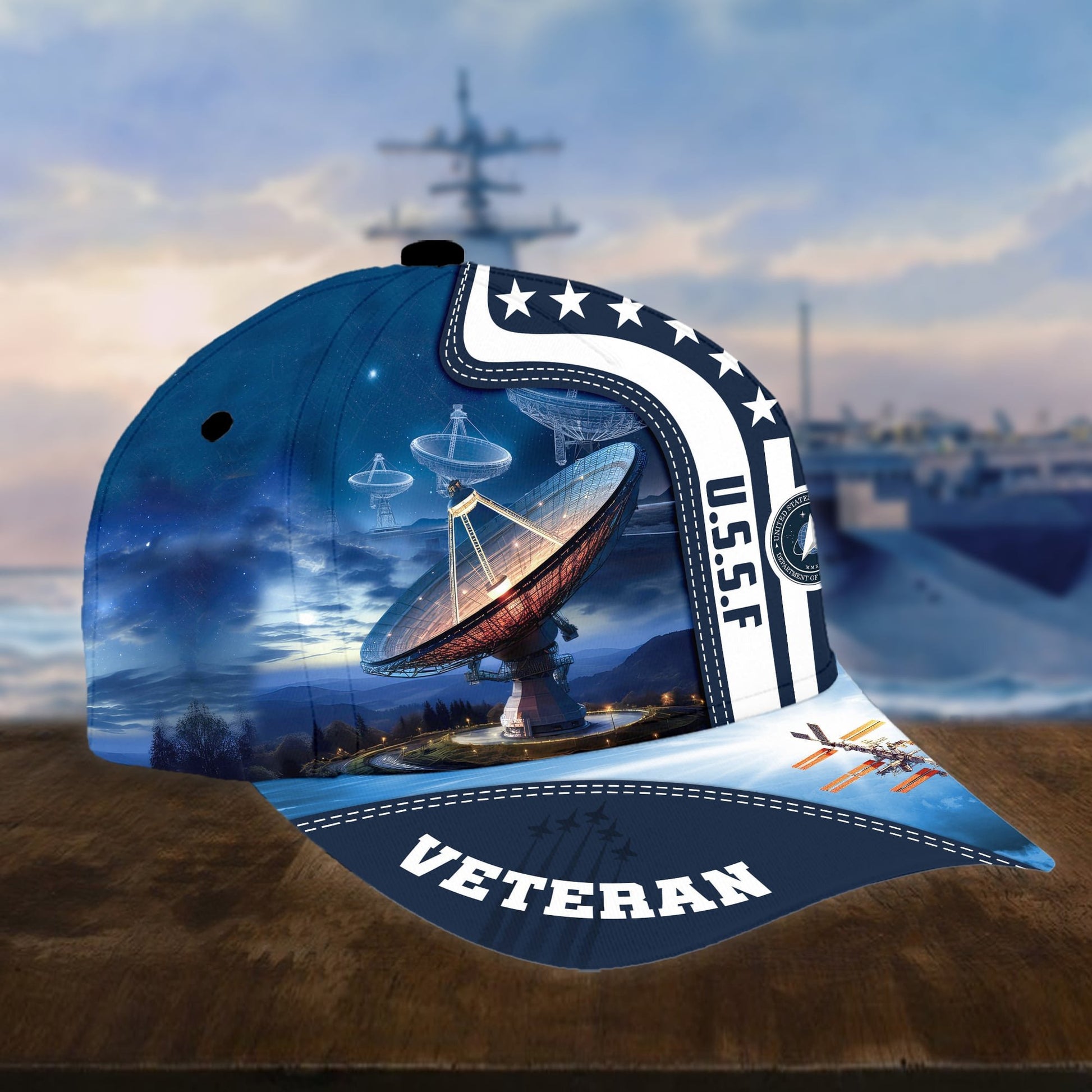 Premium Proudly Served US Veterans Cap APVC240401