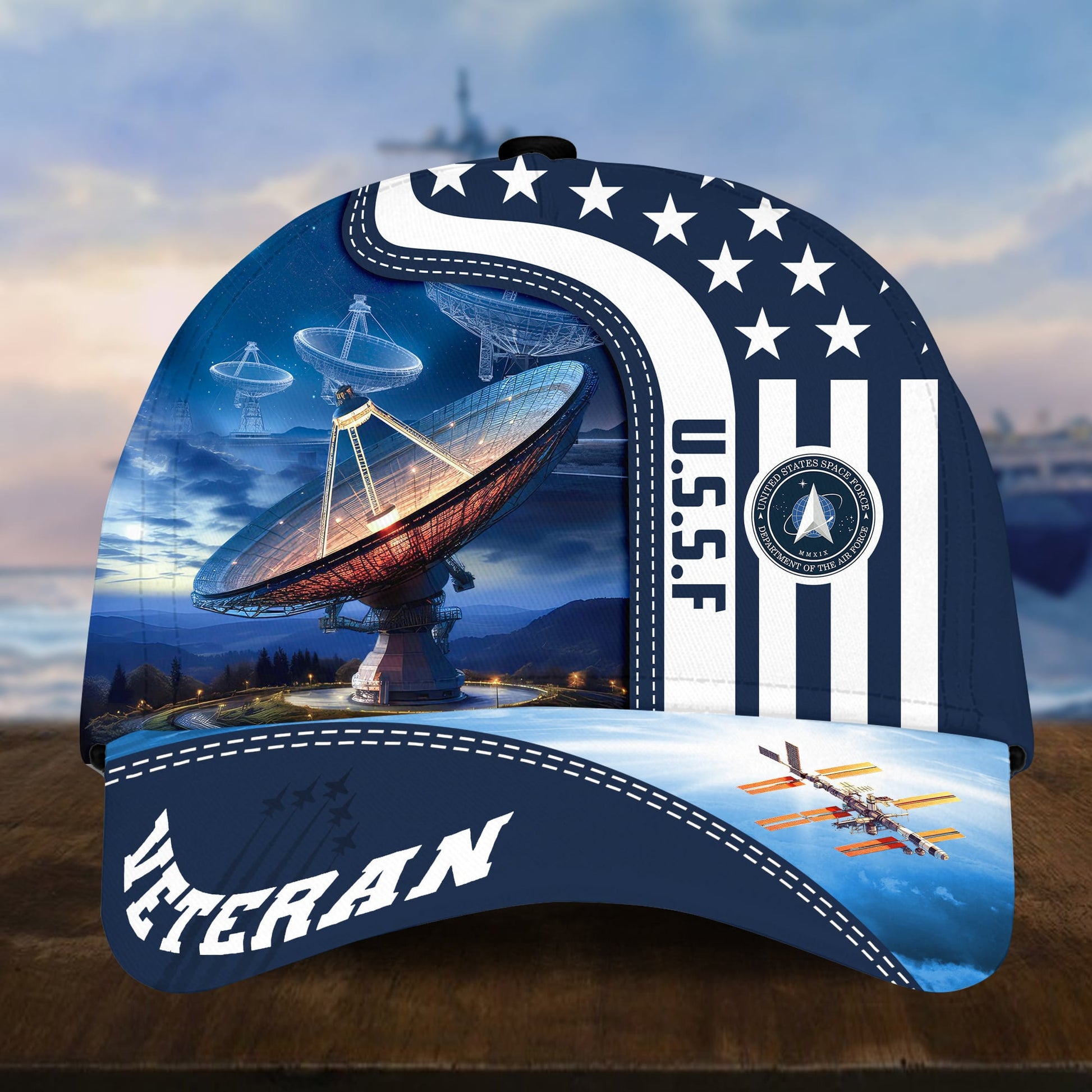 Premium Proudly Served US Veterans Cap APVC240401