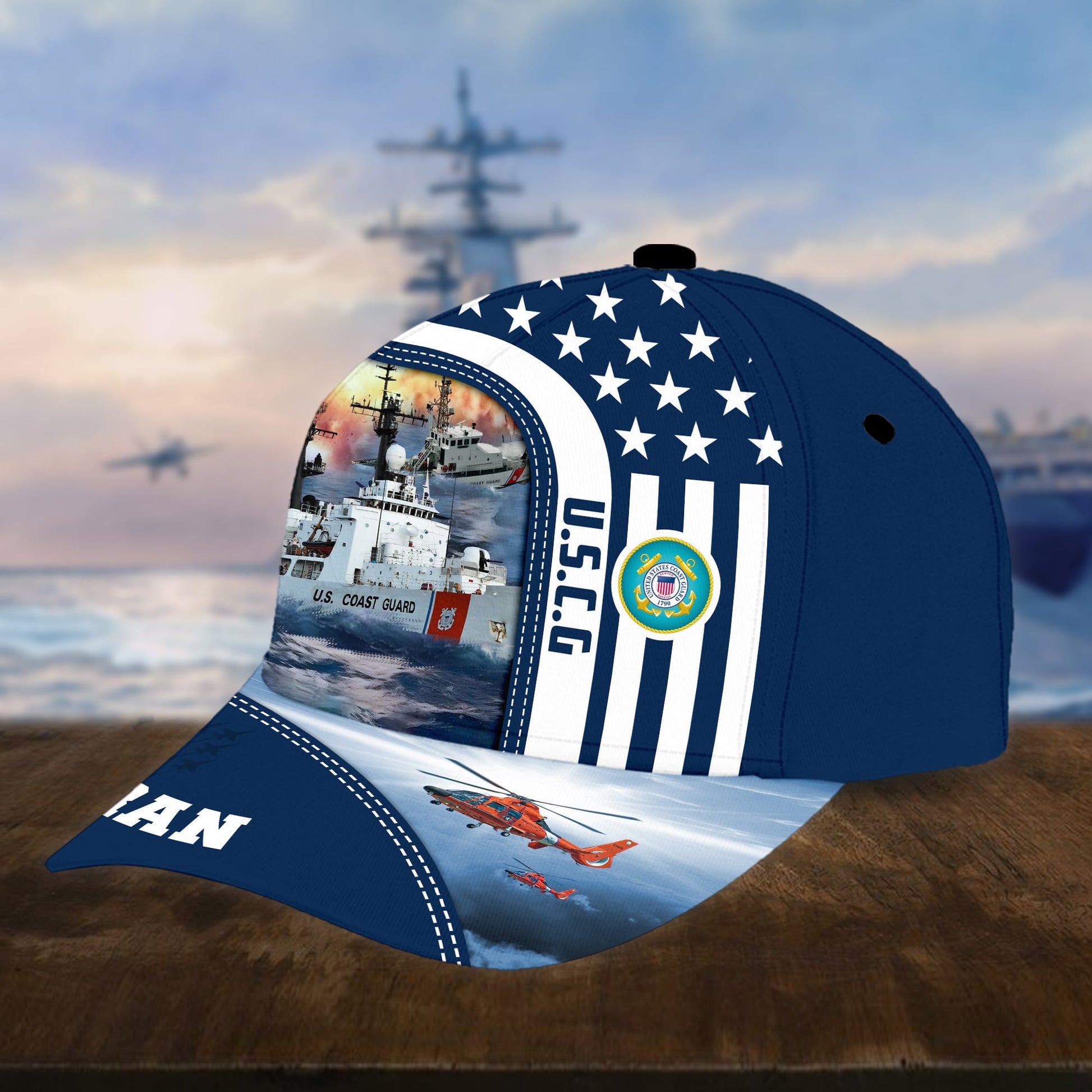 Premium Proudly Served US Veterans Cap APVC240401