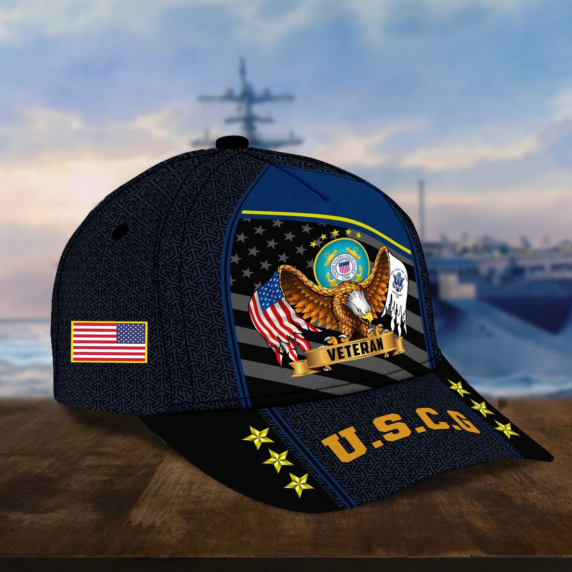 Premium Eagle US Veterans Cap APVC200703