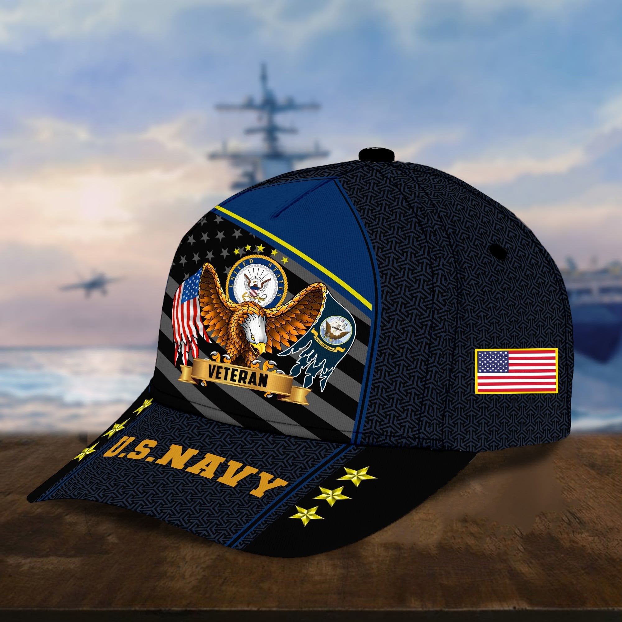 Premium Eagle US Veterans Cap APVC200703