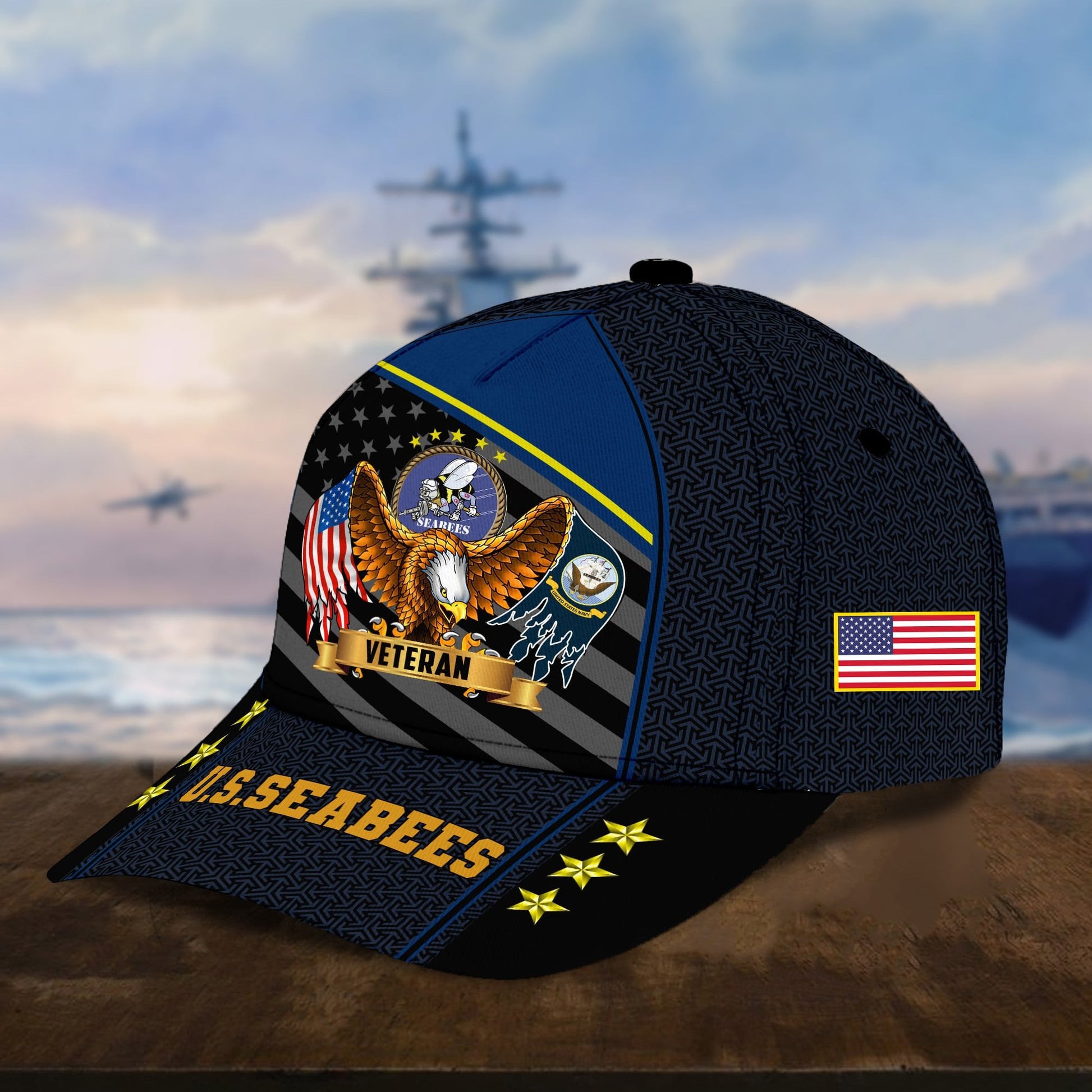 Premium Eagle US Veterans Cap APVC200703