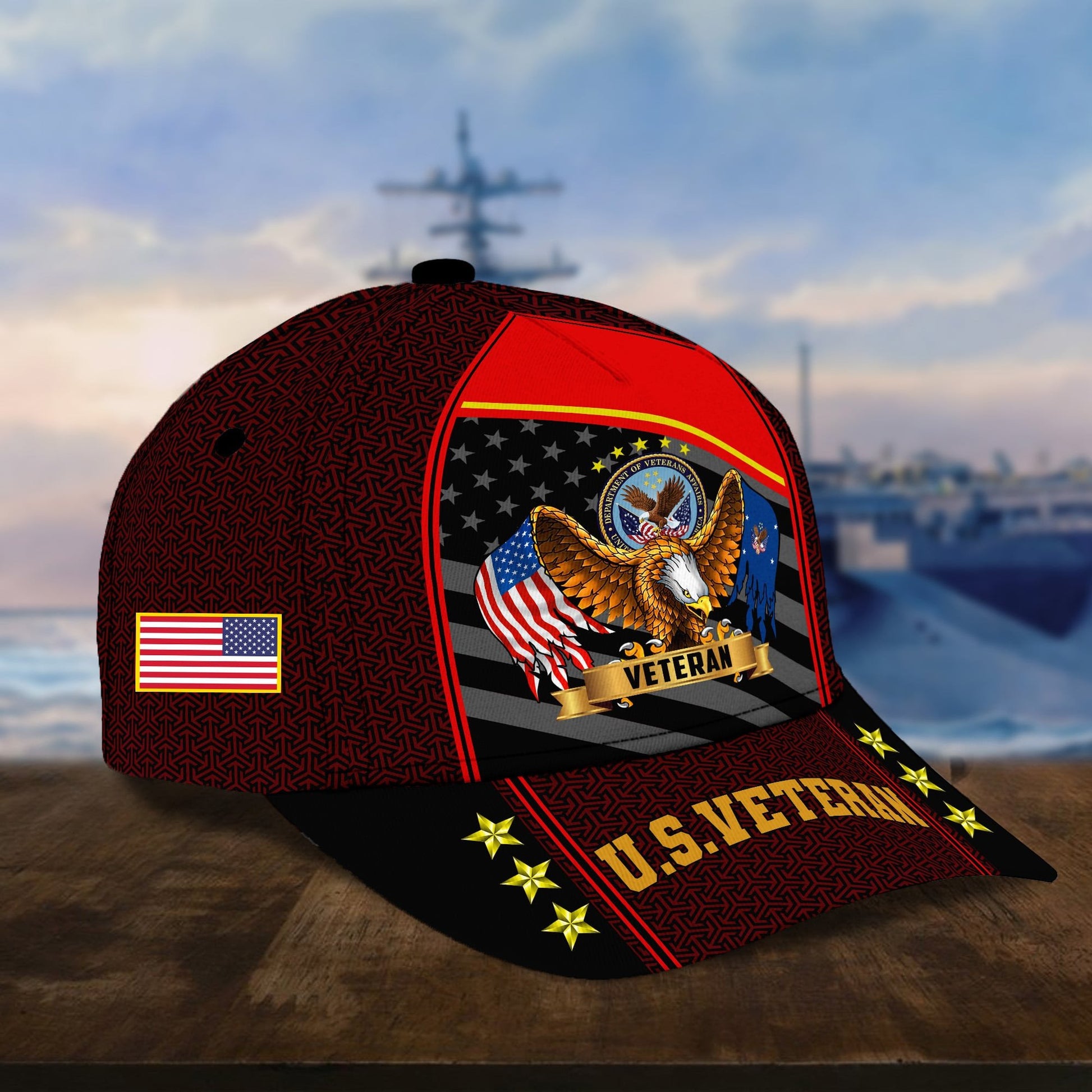 Premium Eagle US Veterans Cap APVC200703