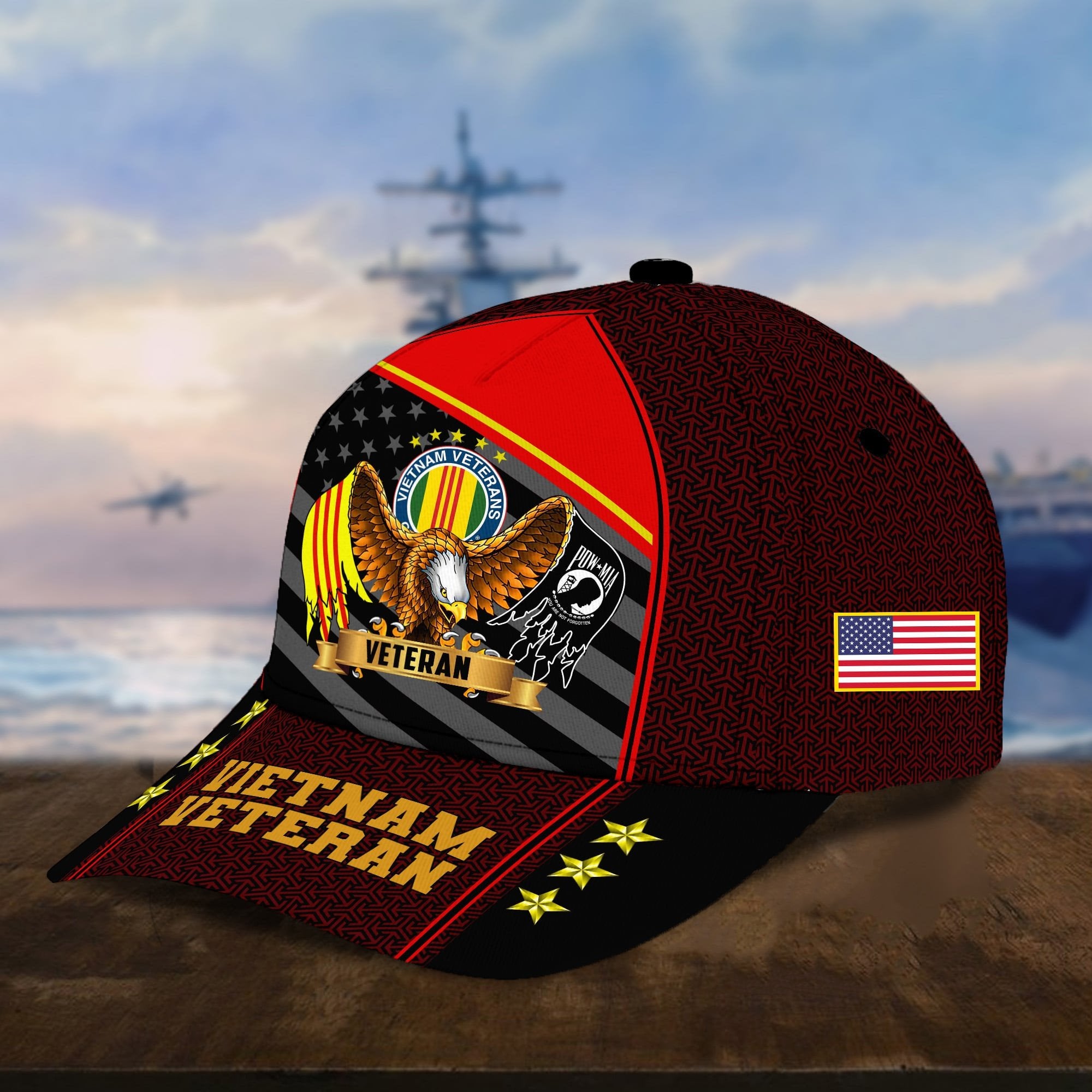 Premium Eagle US Veterans Cap APVC200703