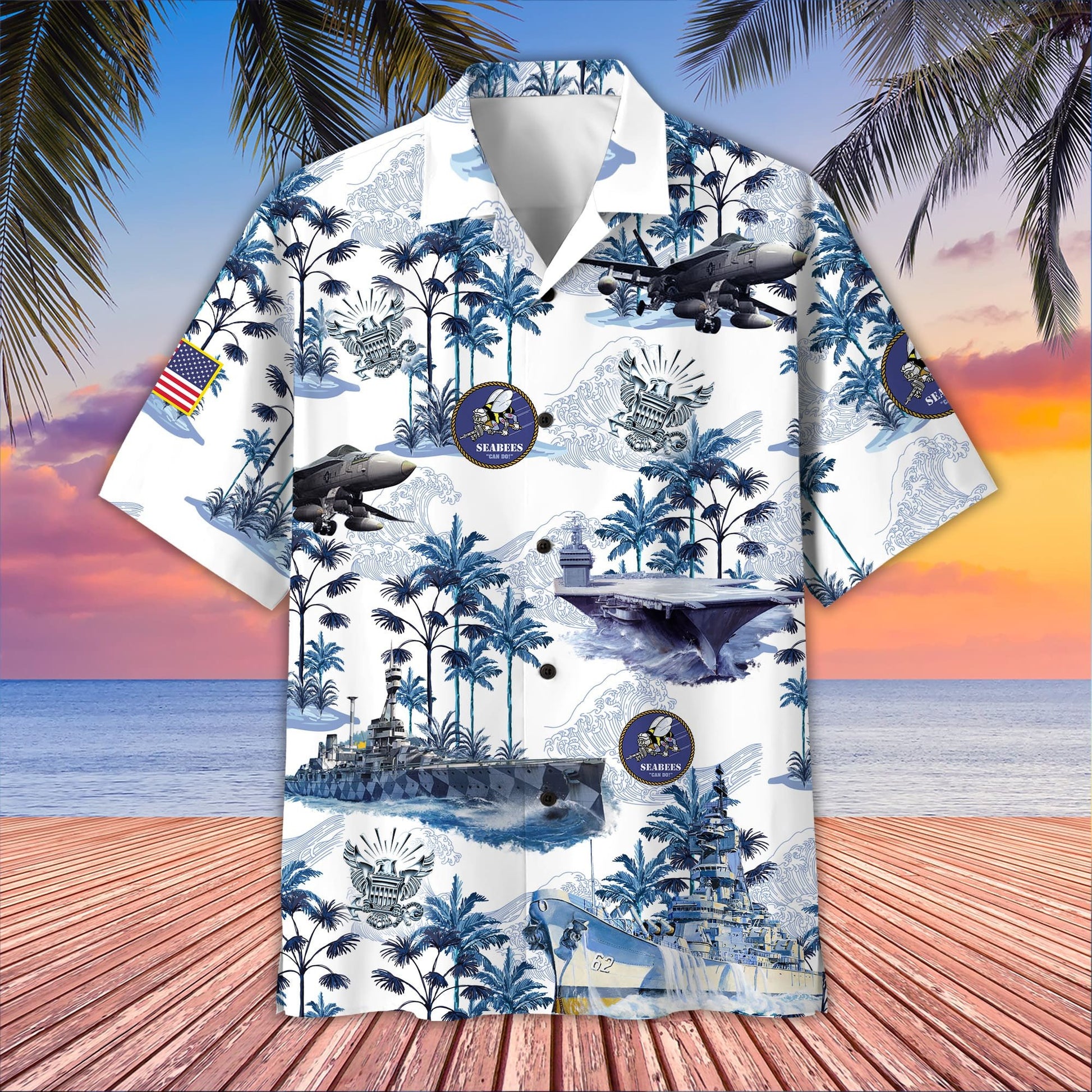 Premium American Pride US Veterans Hawaii Shirt APVC200701