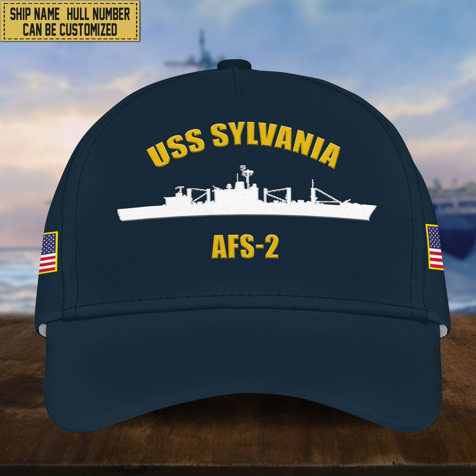 Custom Us Navy Ships Classic Baseball Cap VPVC0016