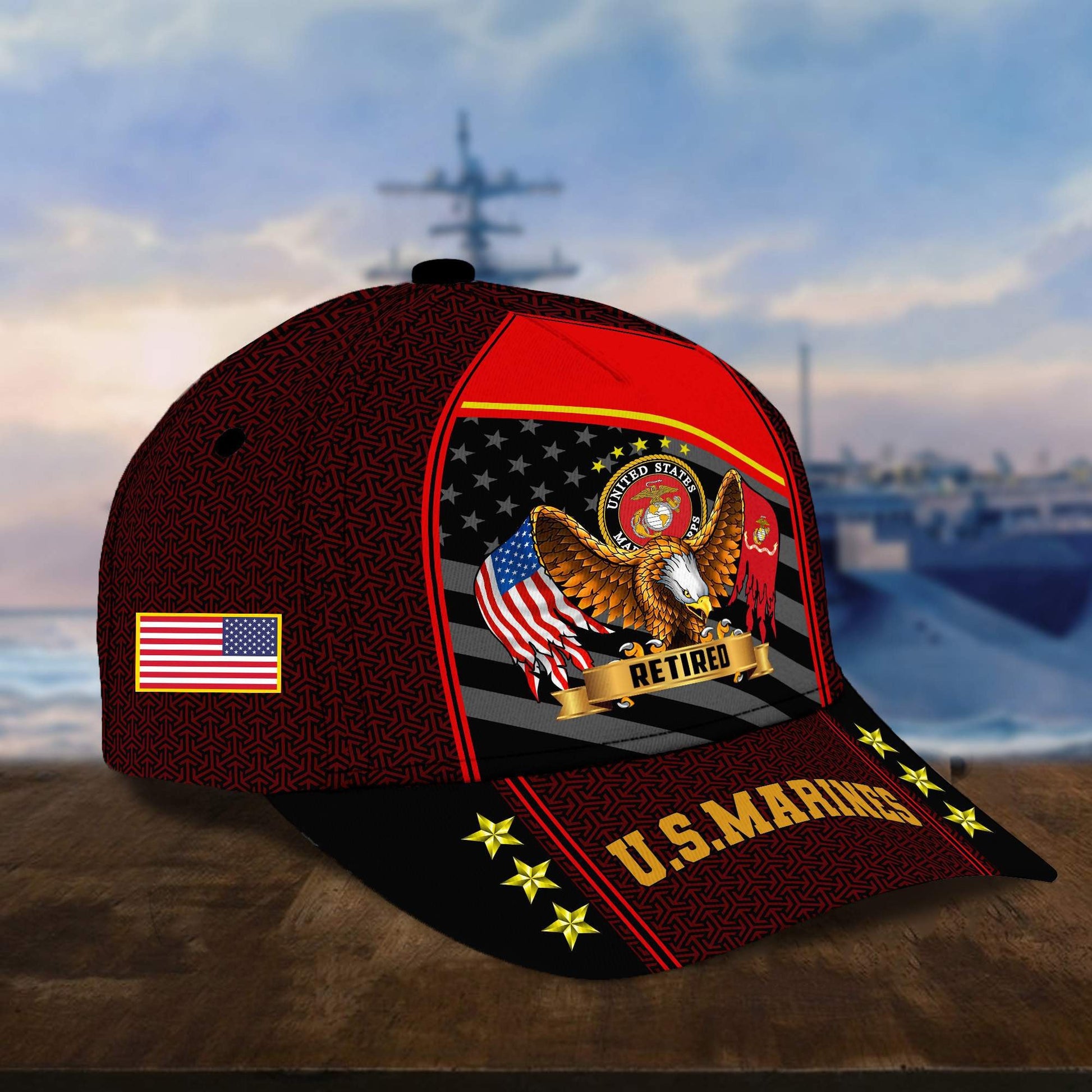 Premium US Retired Cap APVC130511