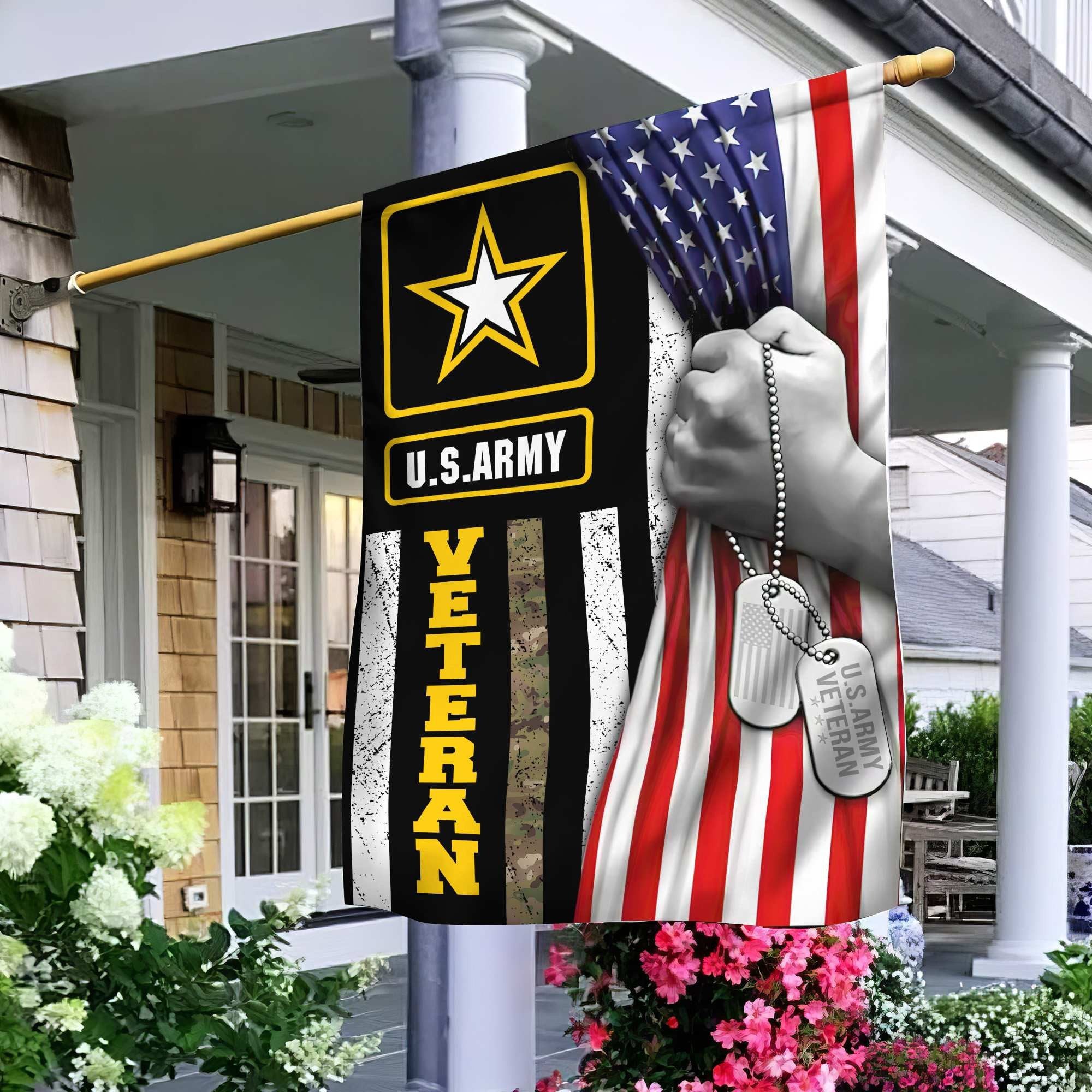 US Army Veteran Garden Flag – House Flag VPVC100301