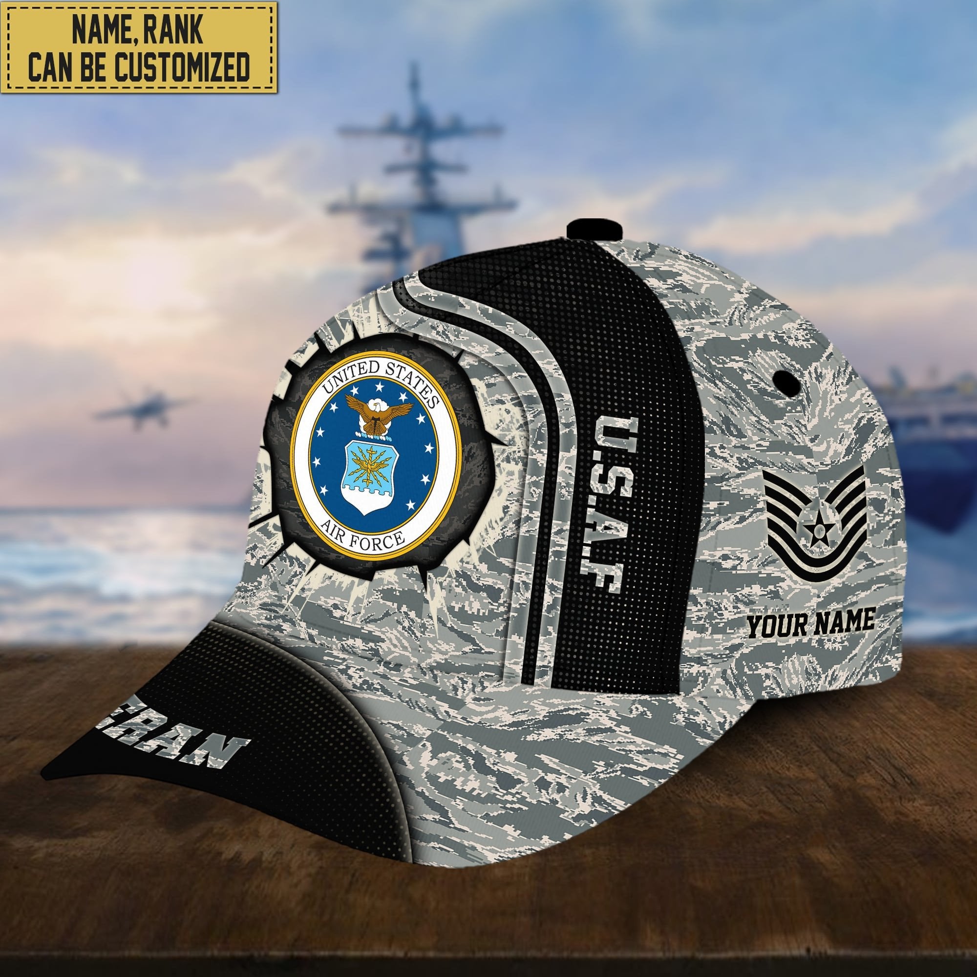 Premium Personalized US Veterans Cap APVC220501