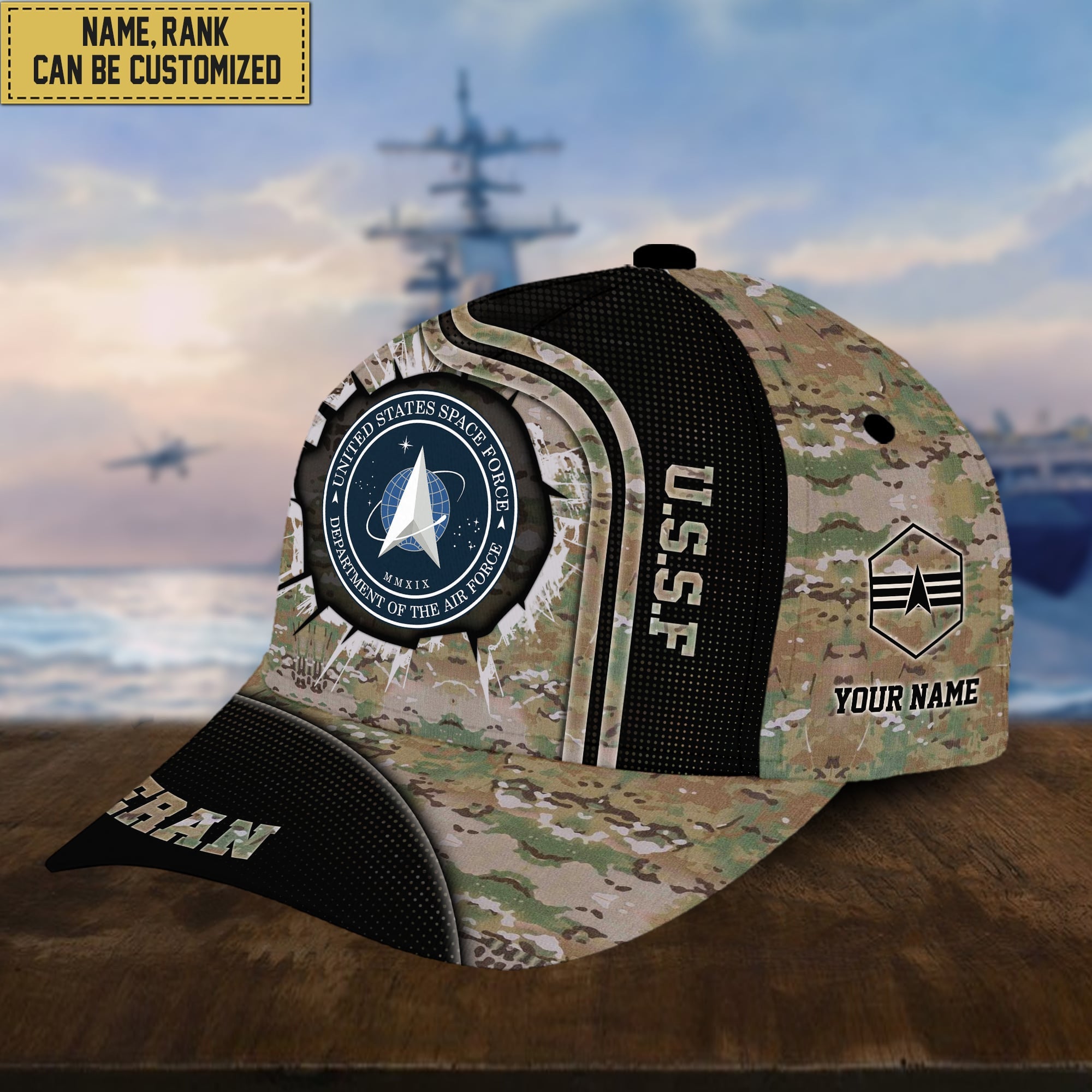 Premium Personalized US Veterans Cap APVC220501