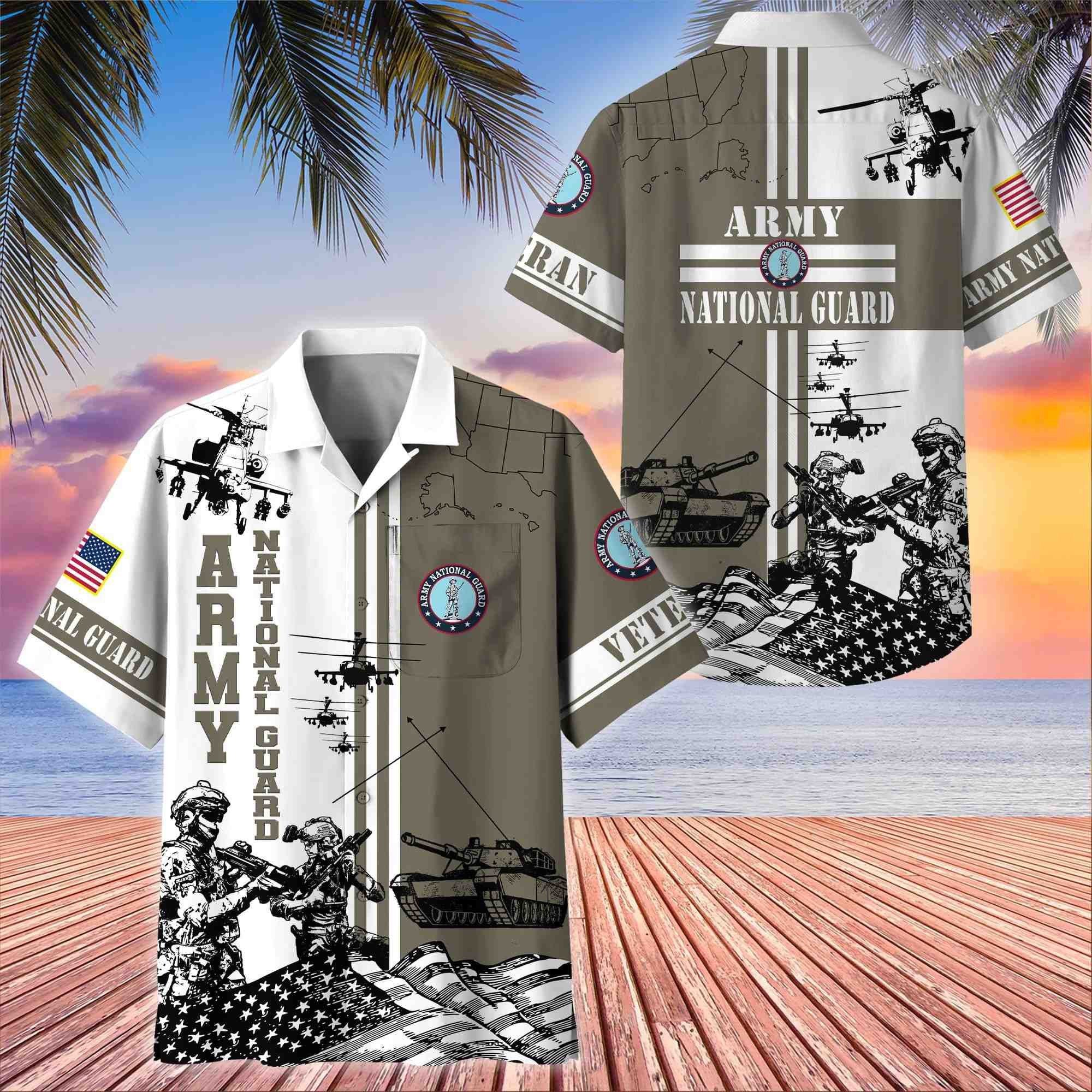 Premium US Veterans Hawaii Shirt With Pocket, Gift For Army Veteran, Navy Veteran, Marine Veteran, Air Force Veteran, Coast Guard Veteran, Vietnam Veteran, Gift For Veterans Day, Father's Day, Independence Day APVC120610