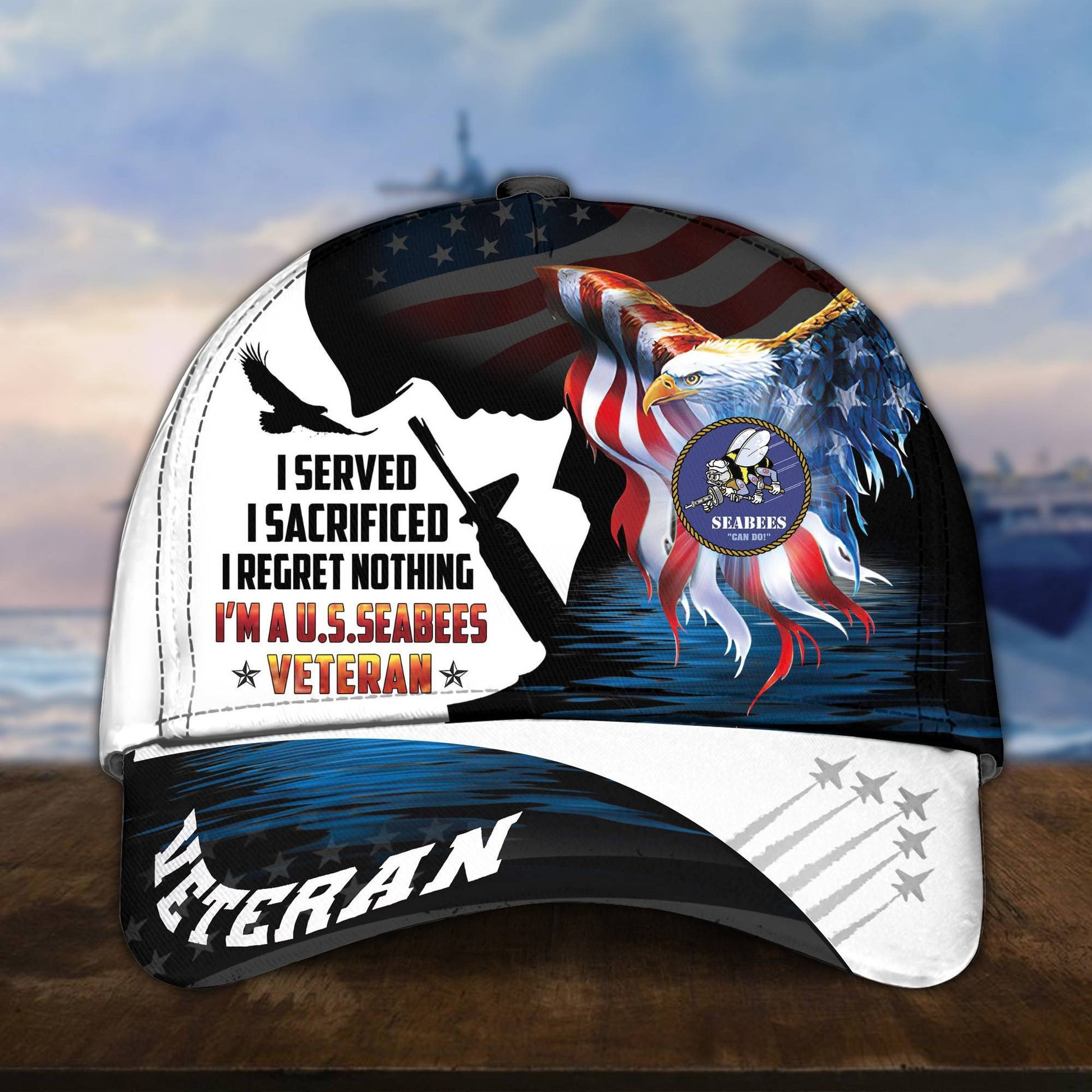 Premium I Served I Sacrificed I Regret Nothing I Am A US Veteran Cap APVC280302