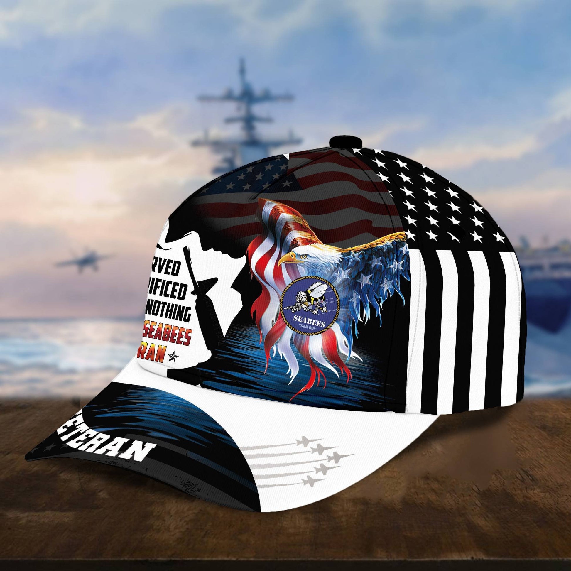 Premium I Served I Sacrificed I Regret Nothing I Am A US Veteran Cap APVC280302