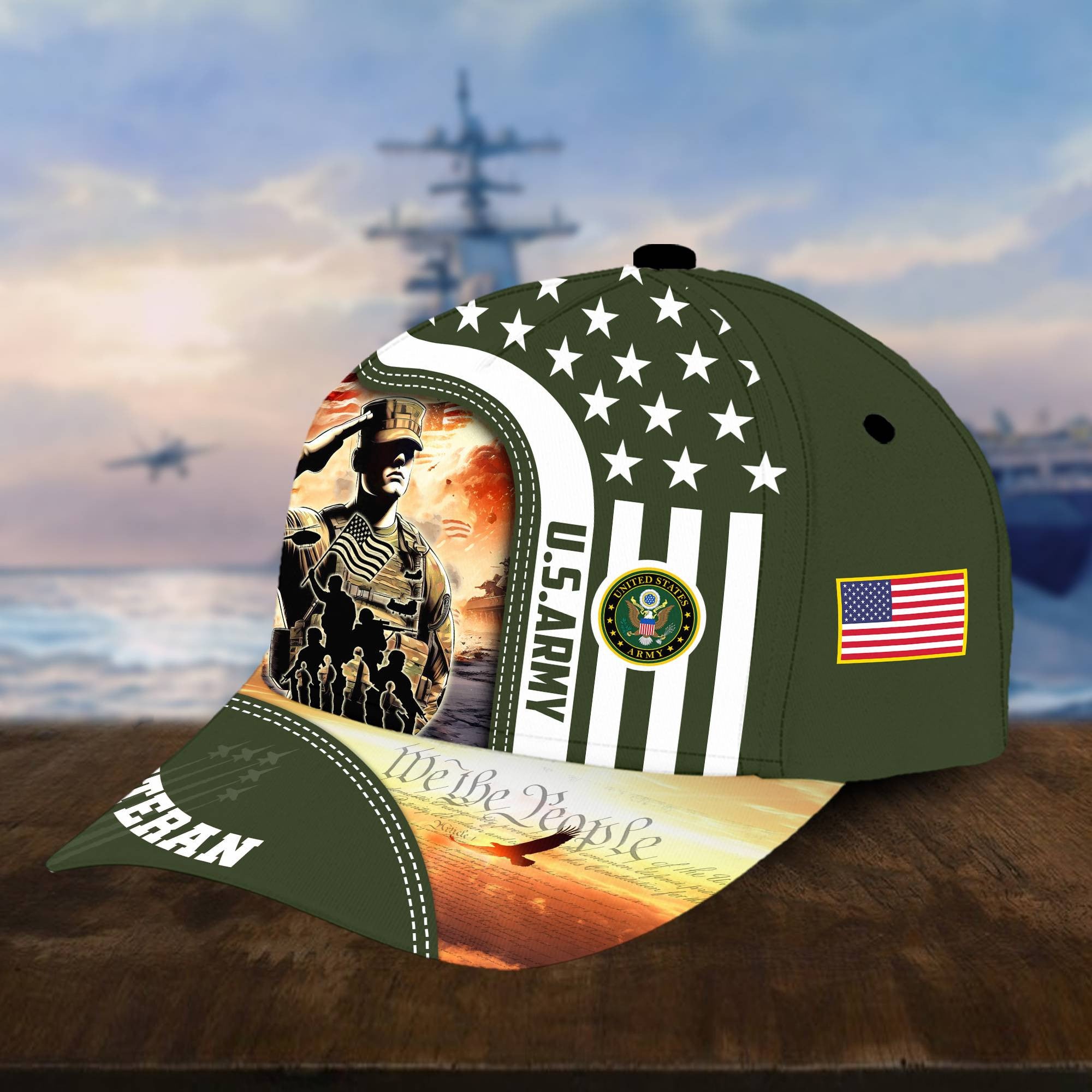Premium Honoring All Who Served US Veterans Cap, Hat Gifts For Independence Day, Veterans Day APVC210601
