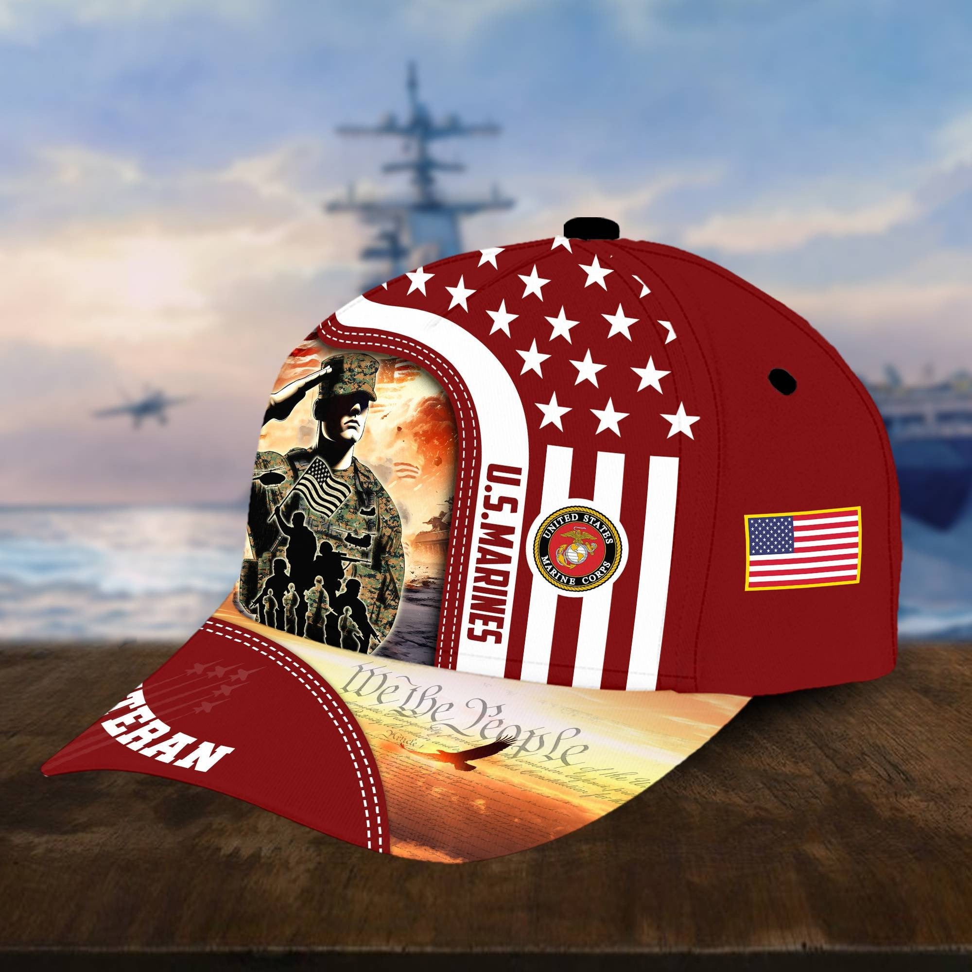 Premium Honoring All Who Served US Veterans Cap, Hat Gifts For Independence Day, Veterans Day APVC210601