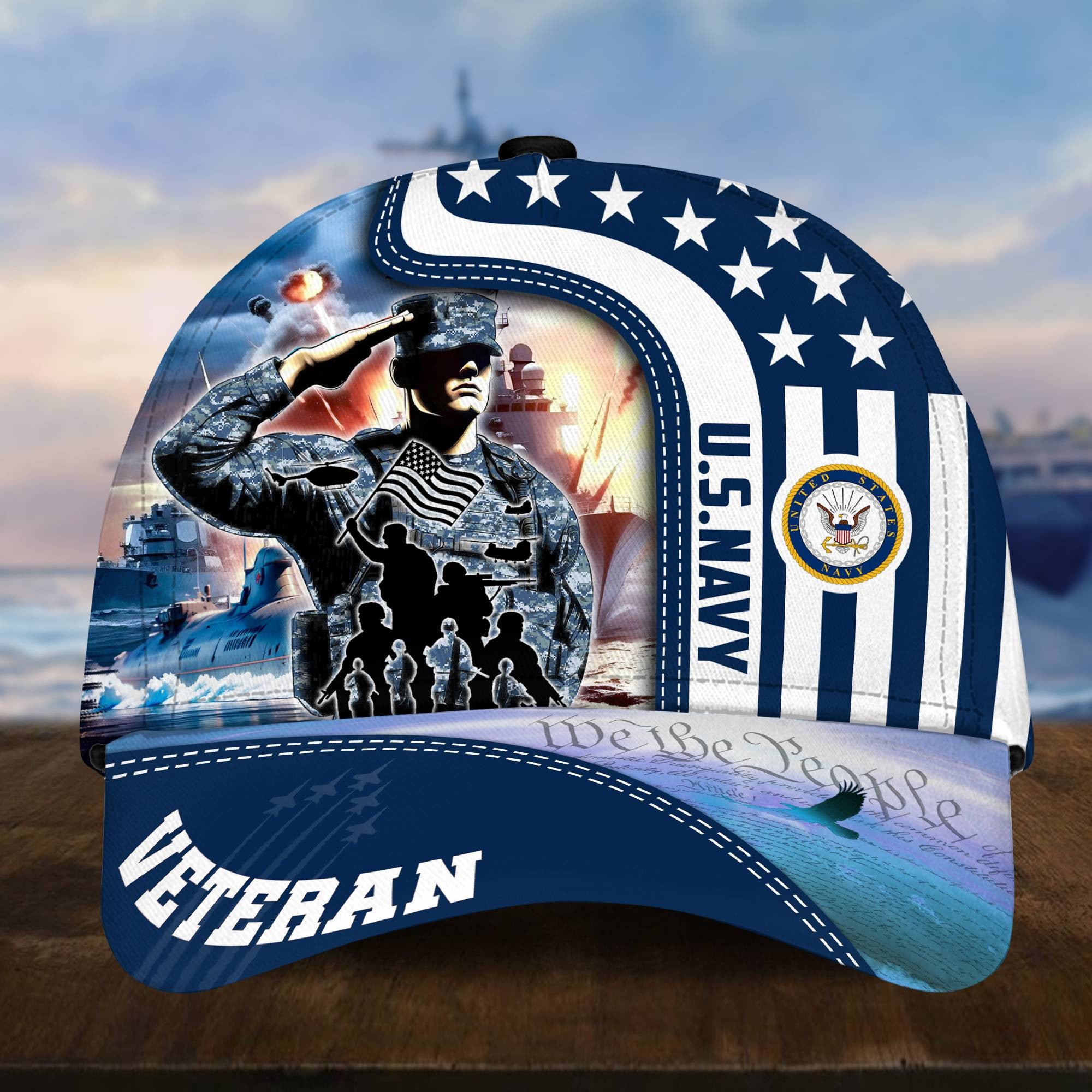 Premium Honoring All Who Served US Veterans Cap, Hat Gifts For Independence Day, Veterans Day APVC210601